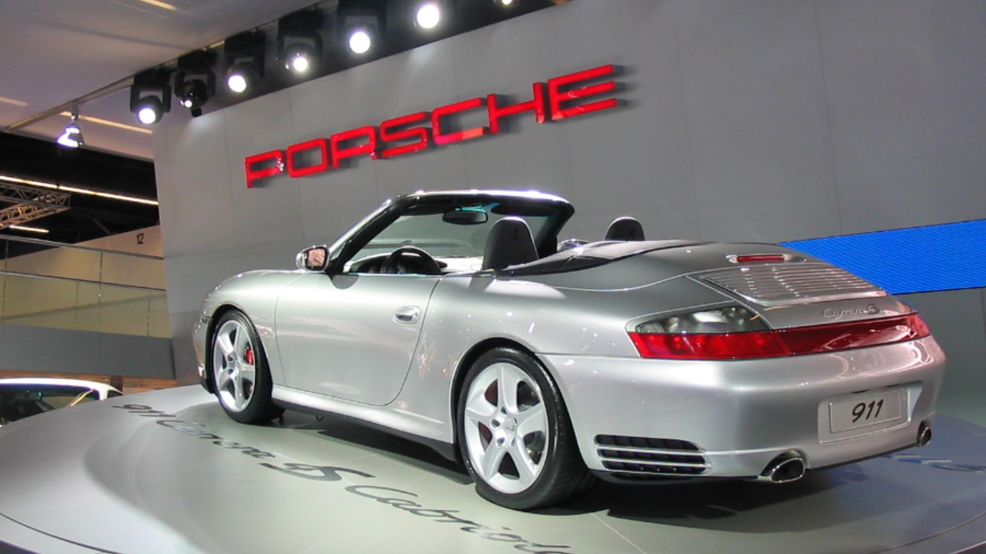 Porsche 996 Carrera 4S Cabrio (Rearview). Photo taken at IAA.