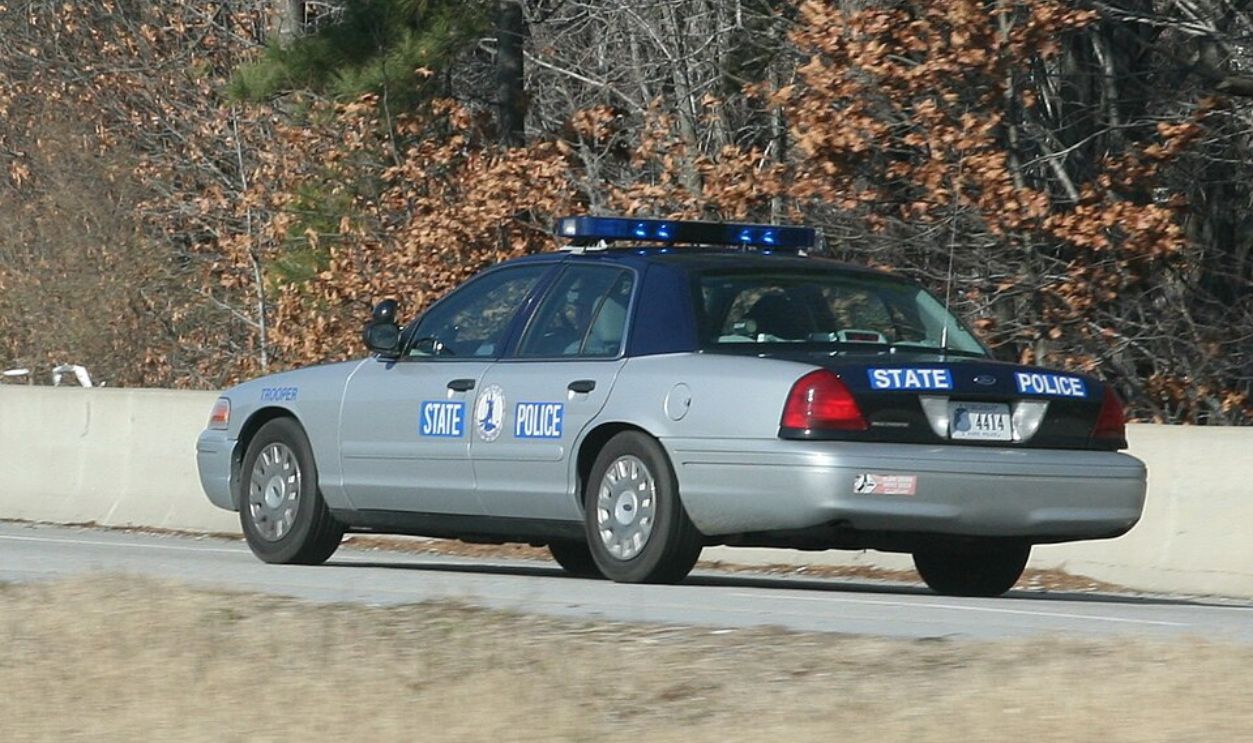 Virginia State Police car