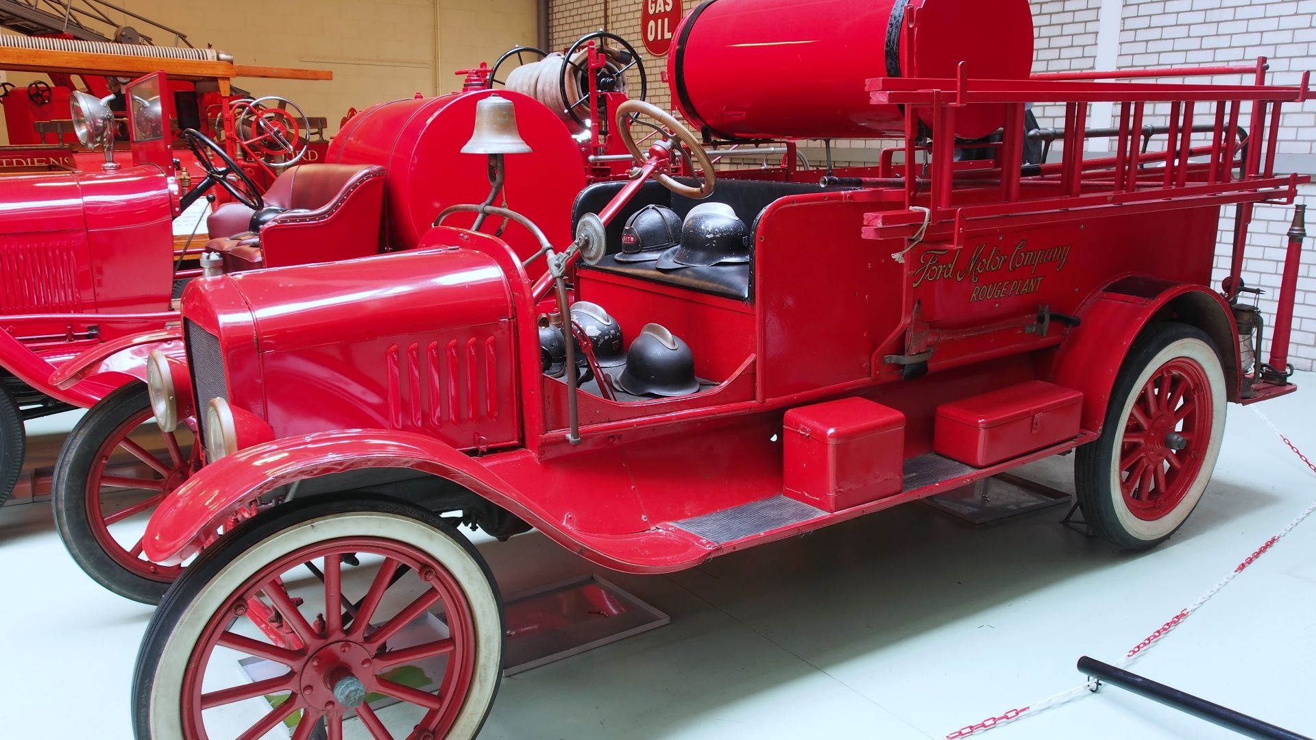 Photographed at the Den Hartogh Ford museum in the Netherlands.

1920 Ford Model T fire truck.