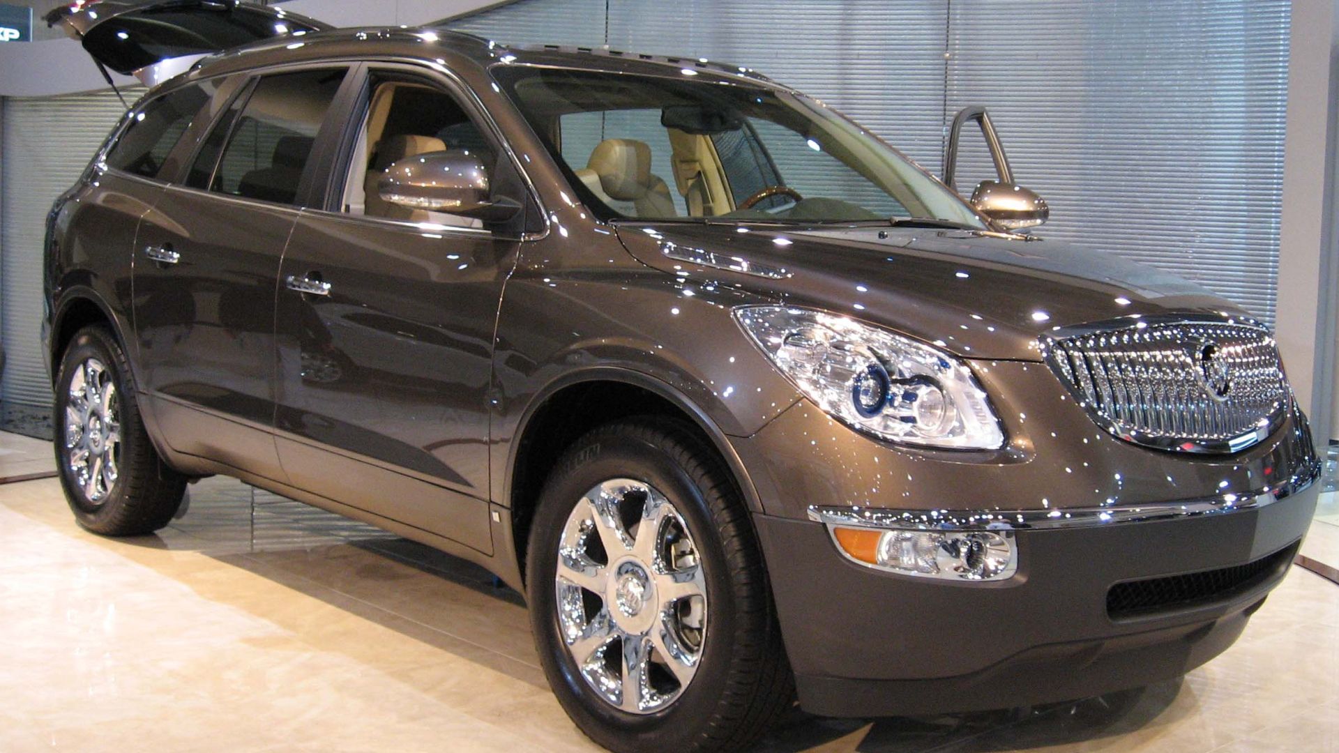 2008 Buick Enclave photographed at the Washington Auto Show.