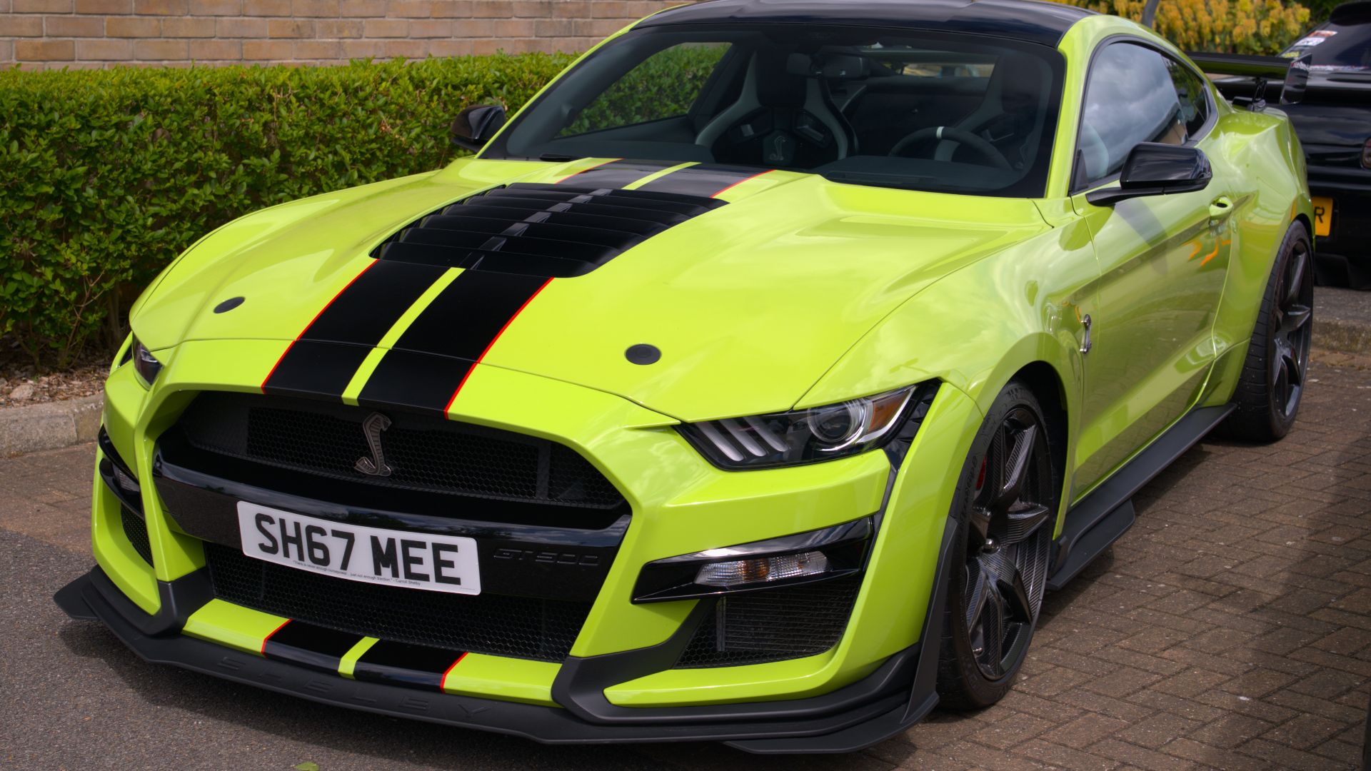 A 2020 Ford Mustang Shelby GT500 taken at GT101, Colchester, UK.