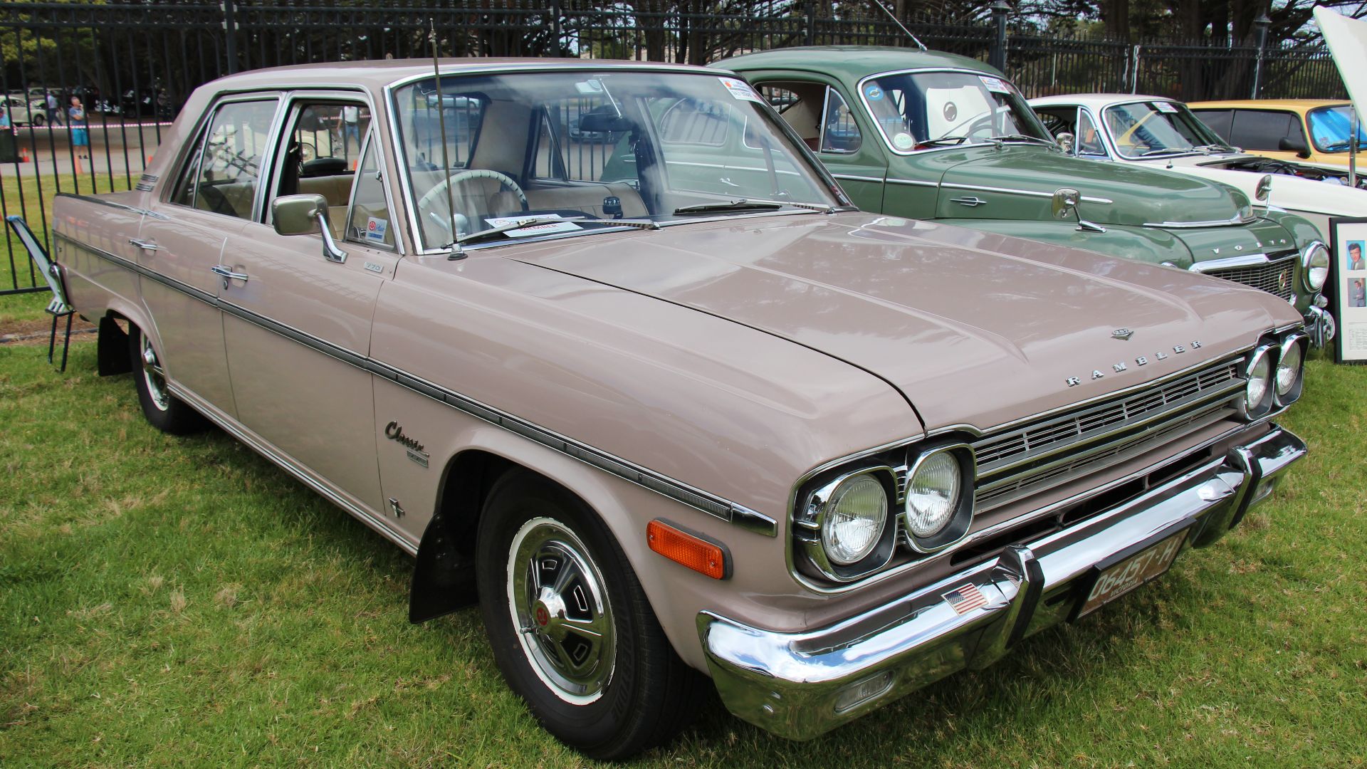 The Classic was built by AMC from 1961-66. AMC cars were assembled in Australia from 1954-78, all marketed as Ramblers. 1963 was the start of the 2nd generation of Classics, completely redesigned.  The car was restyled in 1965, available in 550 (199 cu in 6 cyl), 660 or 770 (both with 232 cu in 6 cyl) the 287 and 327 cu in V8s were an option. 2  door sedan, hardtop or convertible or 4 door sedan and wagon. 

1966 saw minor trim changes and the 660 was dropped leaving just the 550 and 770. Top of the line 2 door hardtop was the Rambler Rebel. 3012 Classics were built in Australia