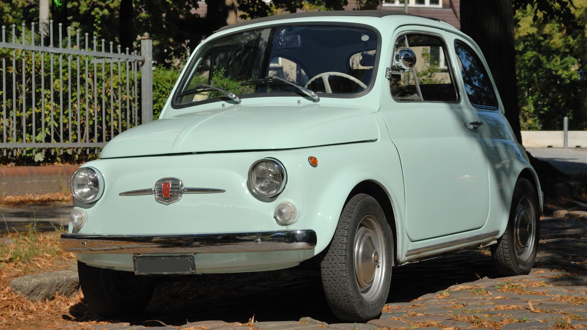 Fiat 500 F Berlina seen in Berlin.