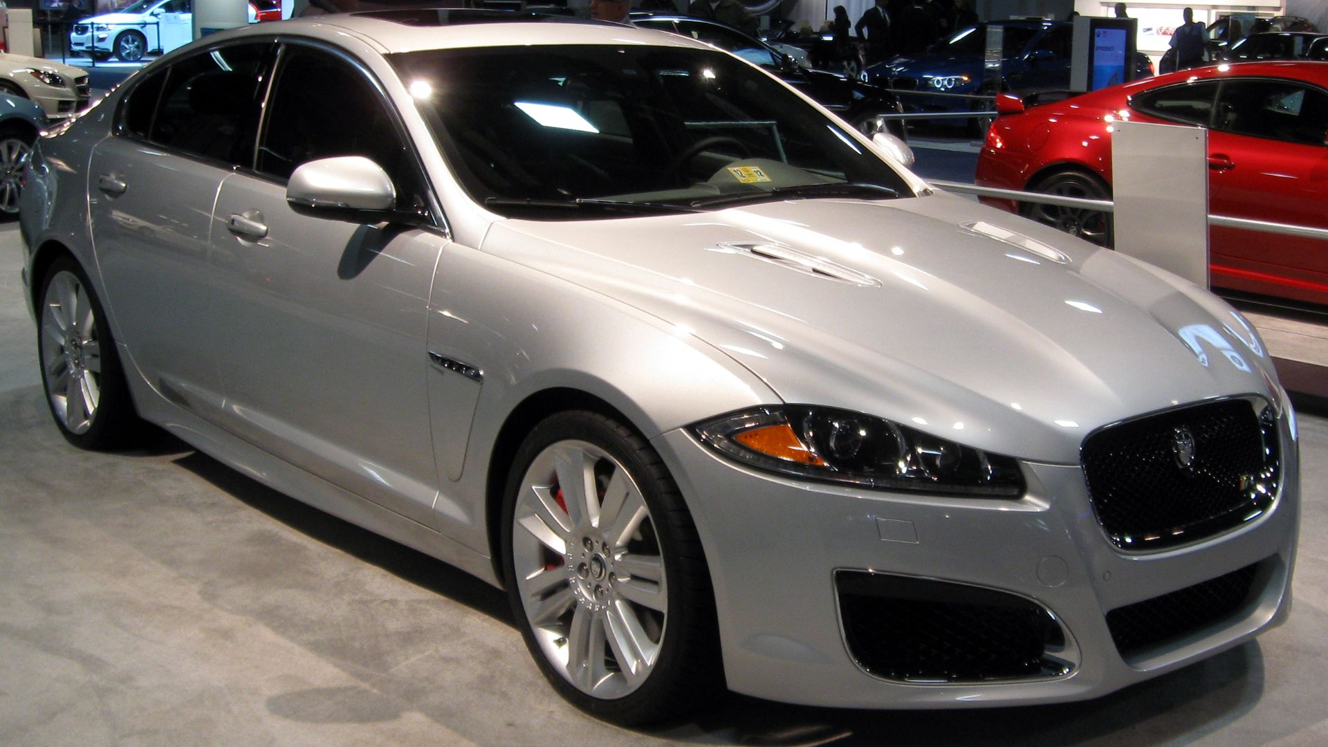 2012 Jaguar XF-R photographed in Washington, D.C., USA.