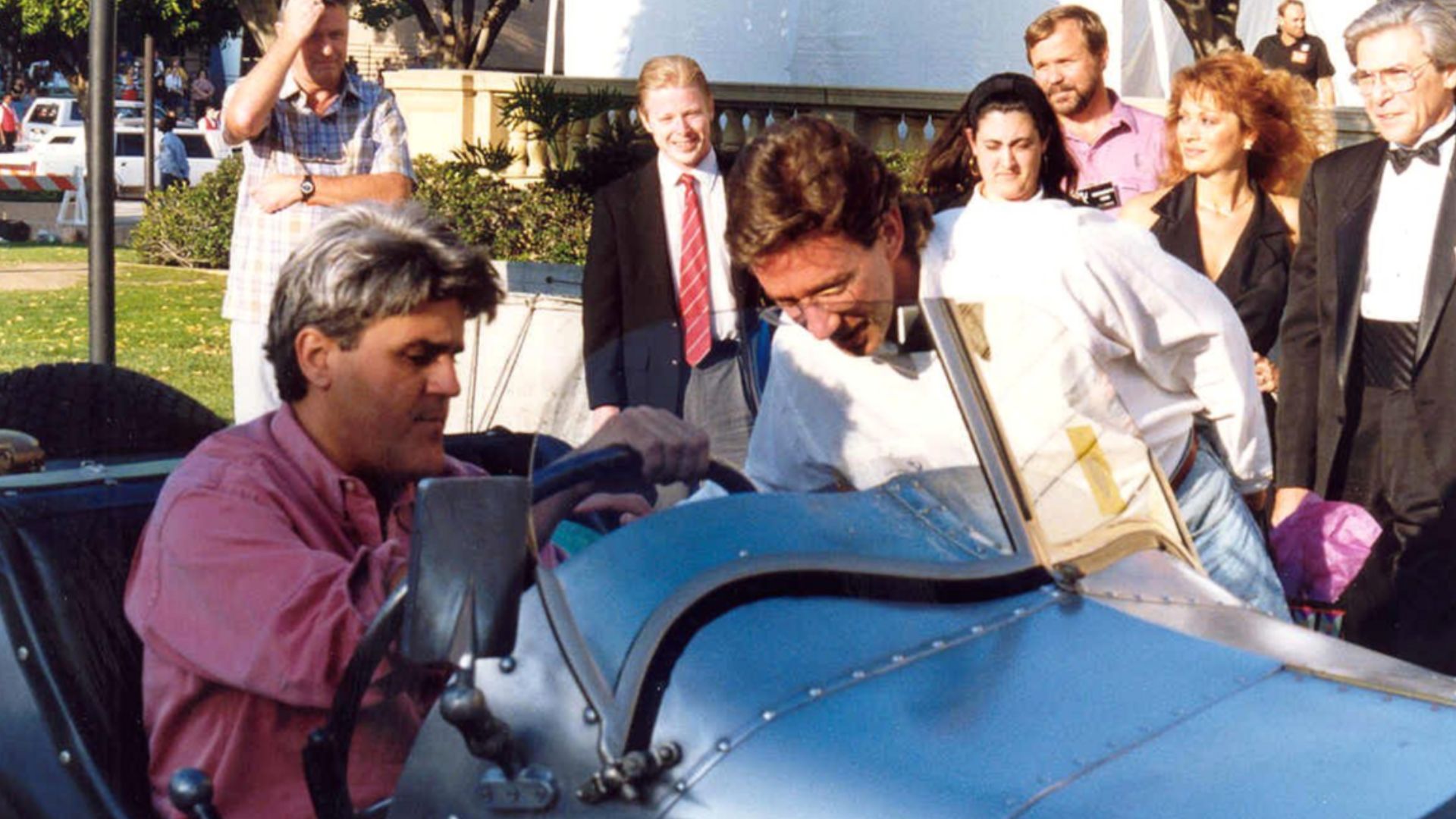 Jay Leno with Tim Allen, Photo taken at the 45th Emmy Awards 9/19/93
