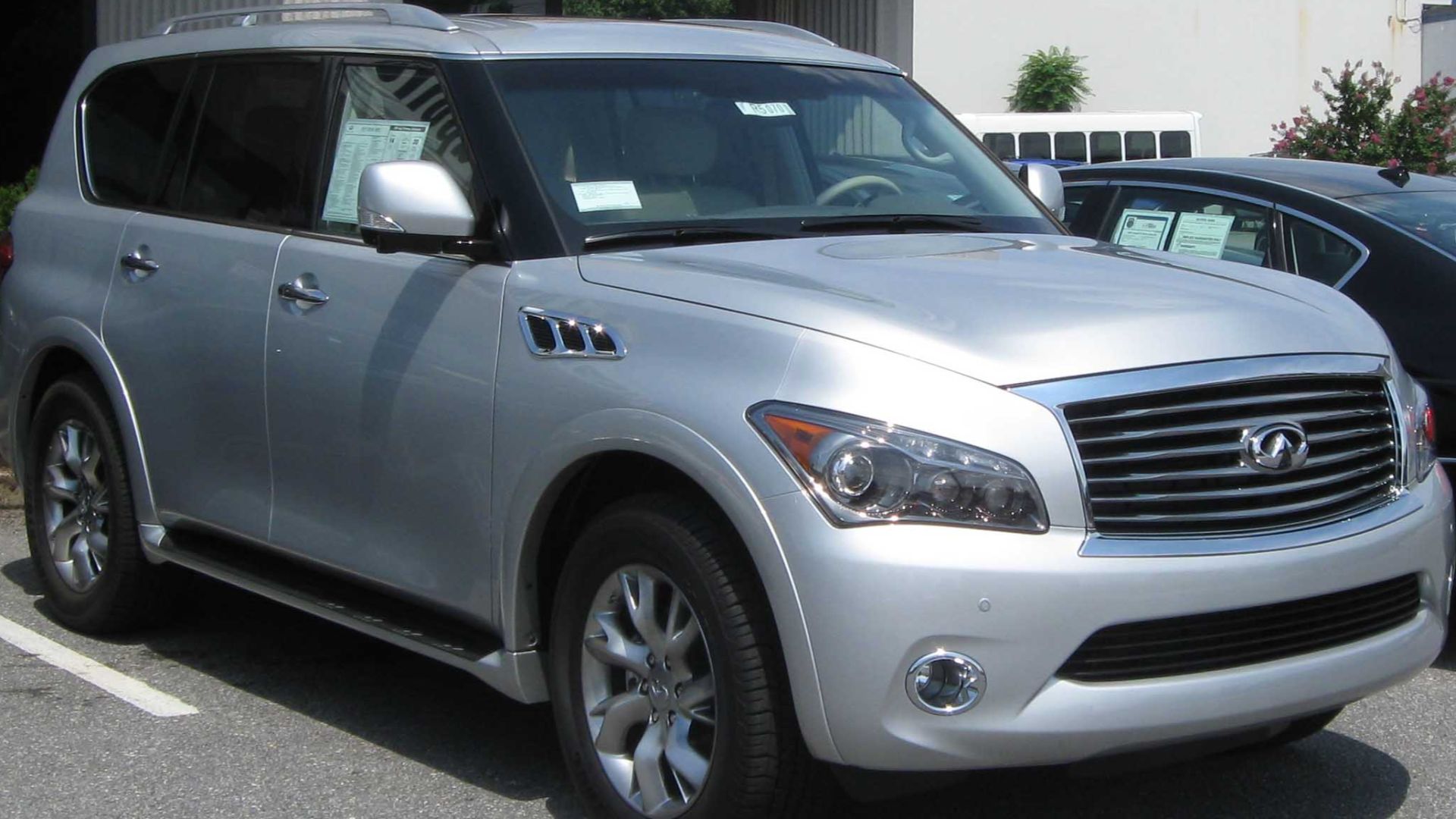 2011 Infiniti QX56 photographed in Annapolis, Maryland, USA.