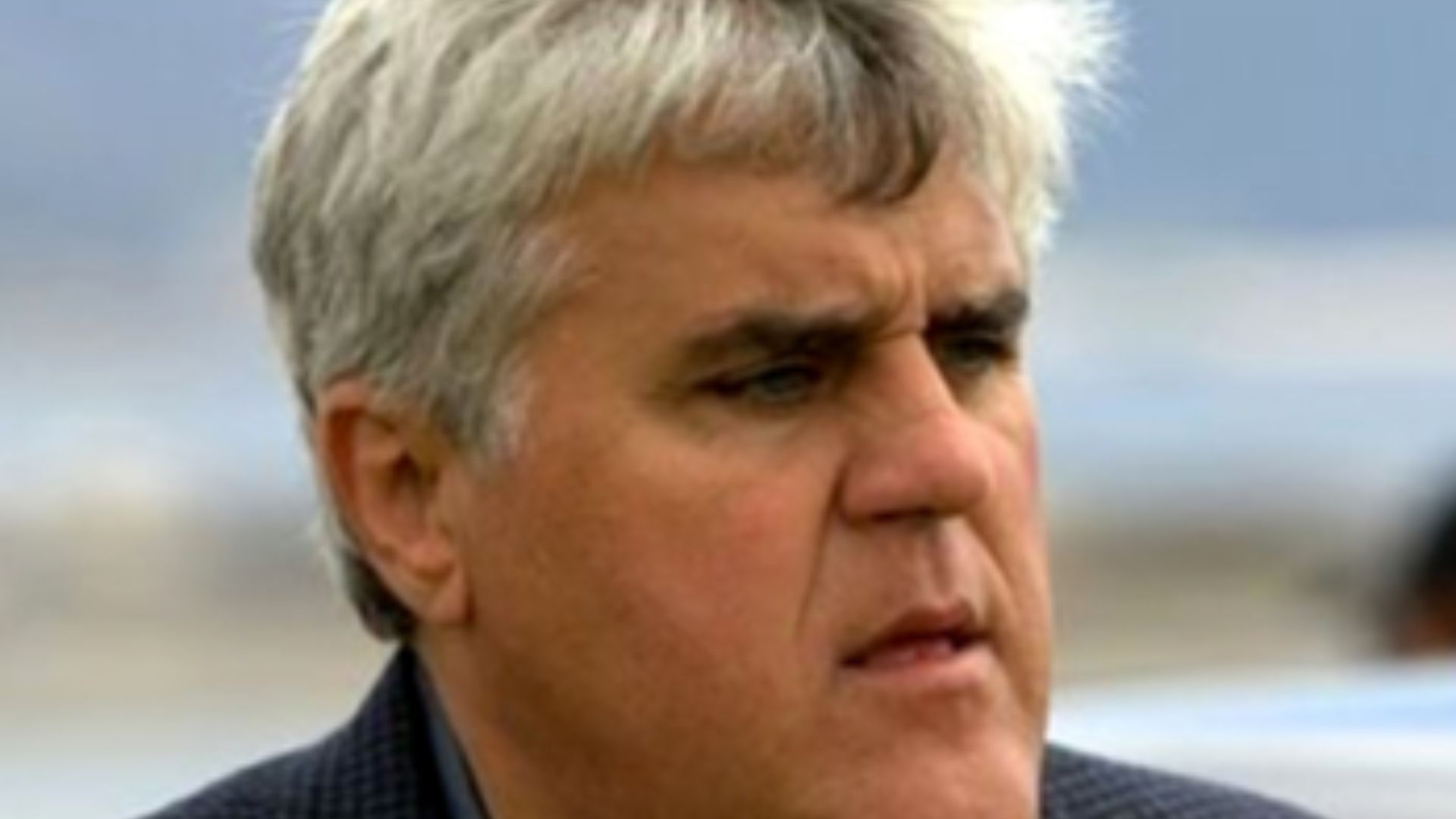 Jay Leno, host of The Tonight Show. Cropped from Flickr image.