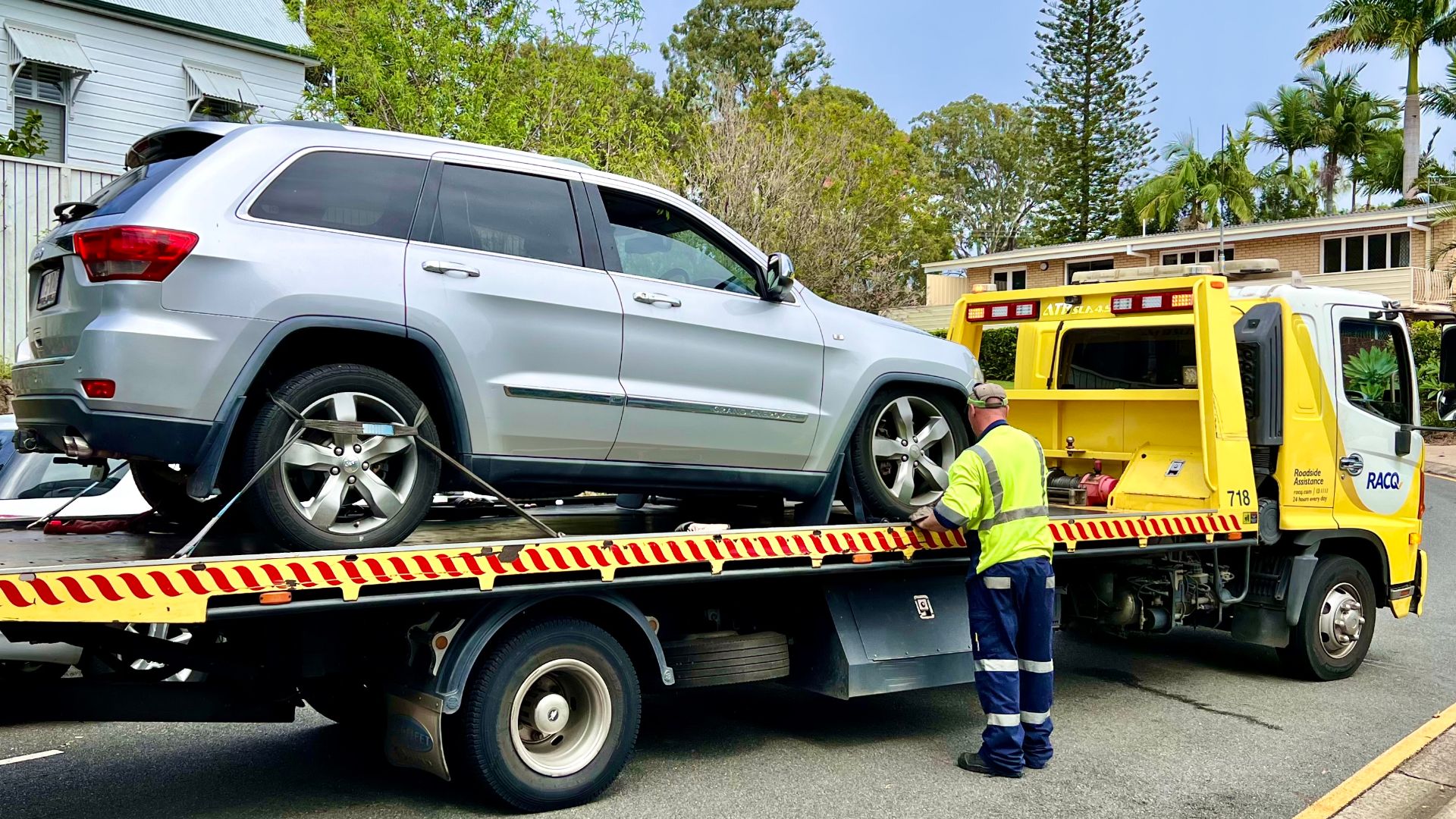 RACQ Tow truck in Brisbane, Australia, 2022