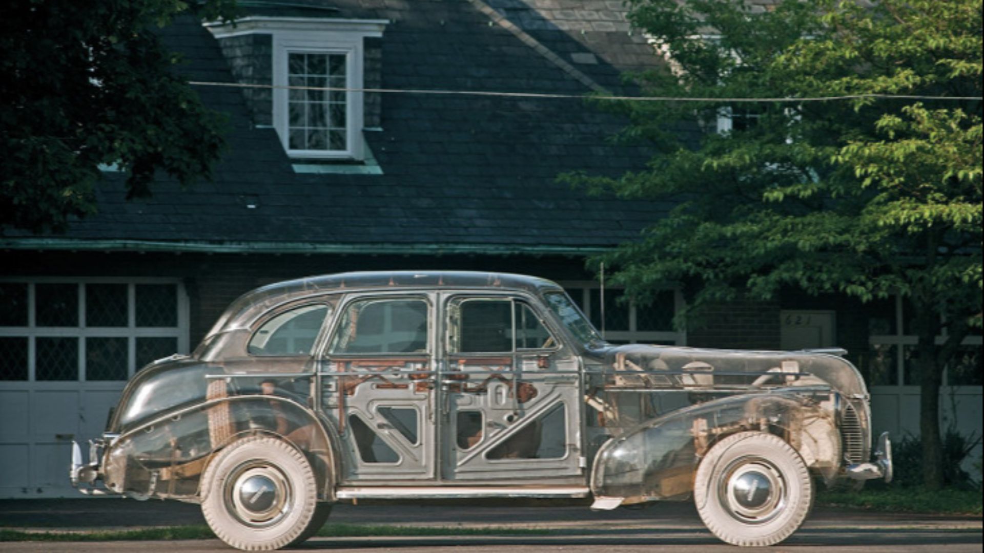 Pontiac Deluxe Six Sedan 1939 Ghost Car