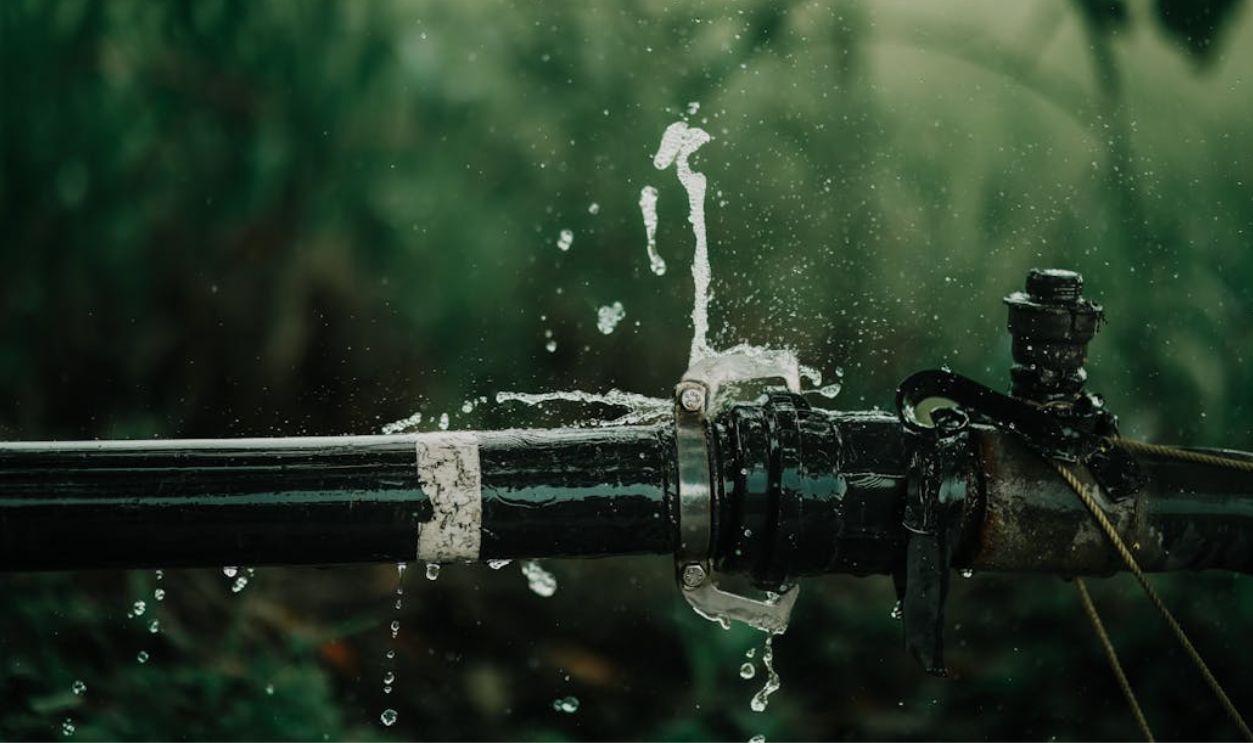 Close up of a Water Pipe