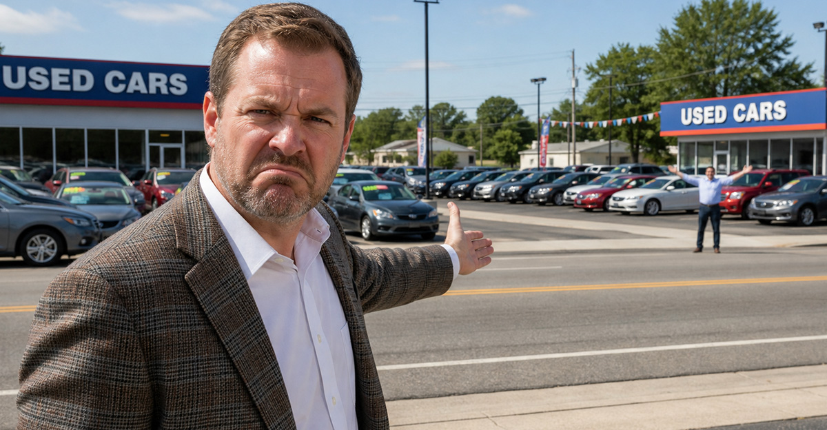 Rss Thumb - Used Car Salesman Customer Selling Used Cars