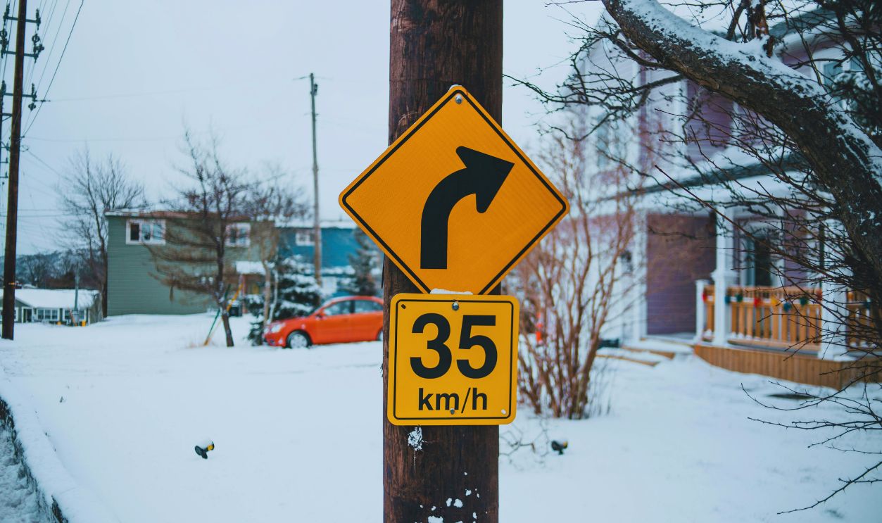 speed sign
