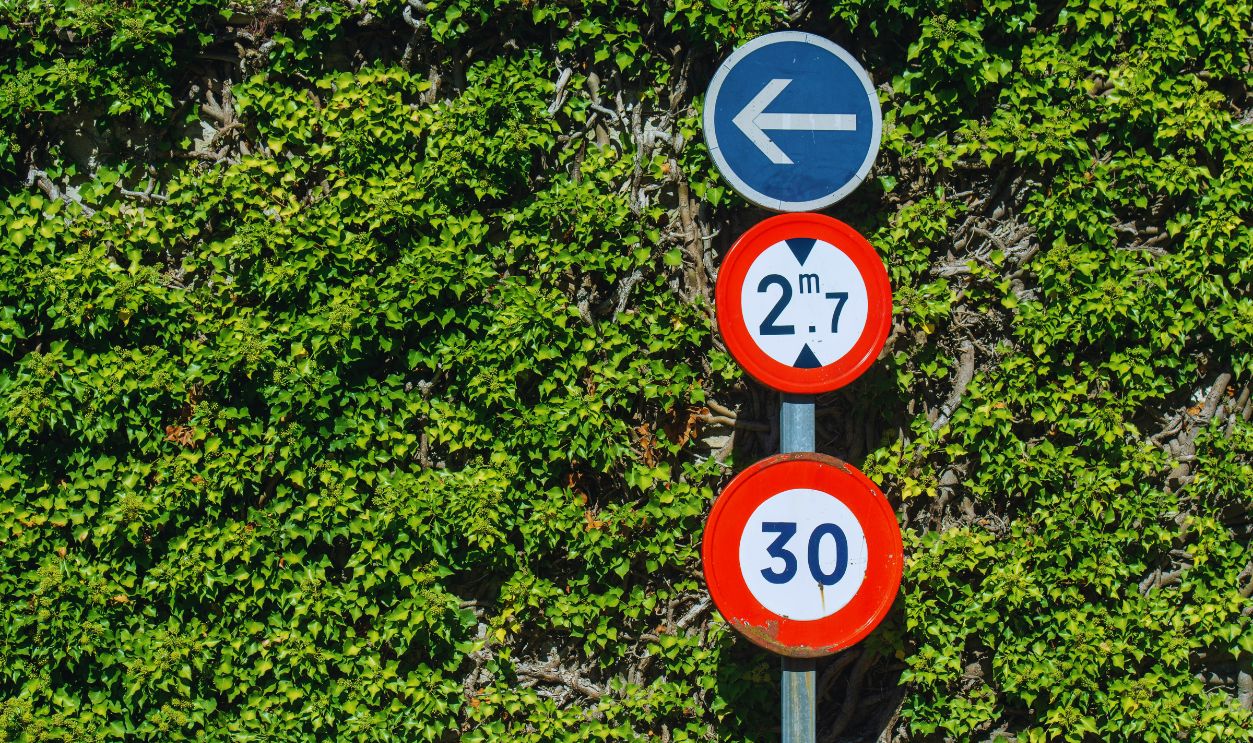 speed sign