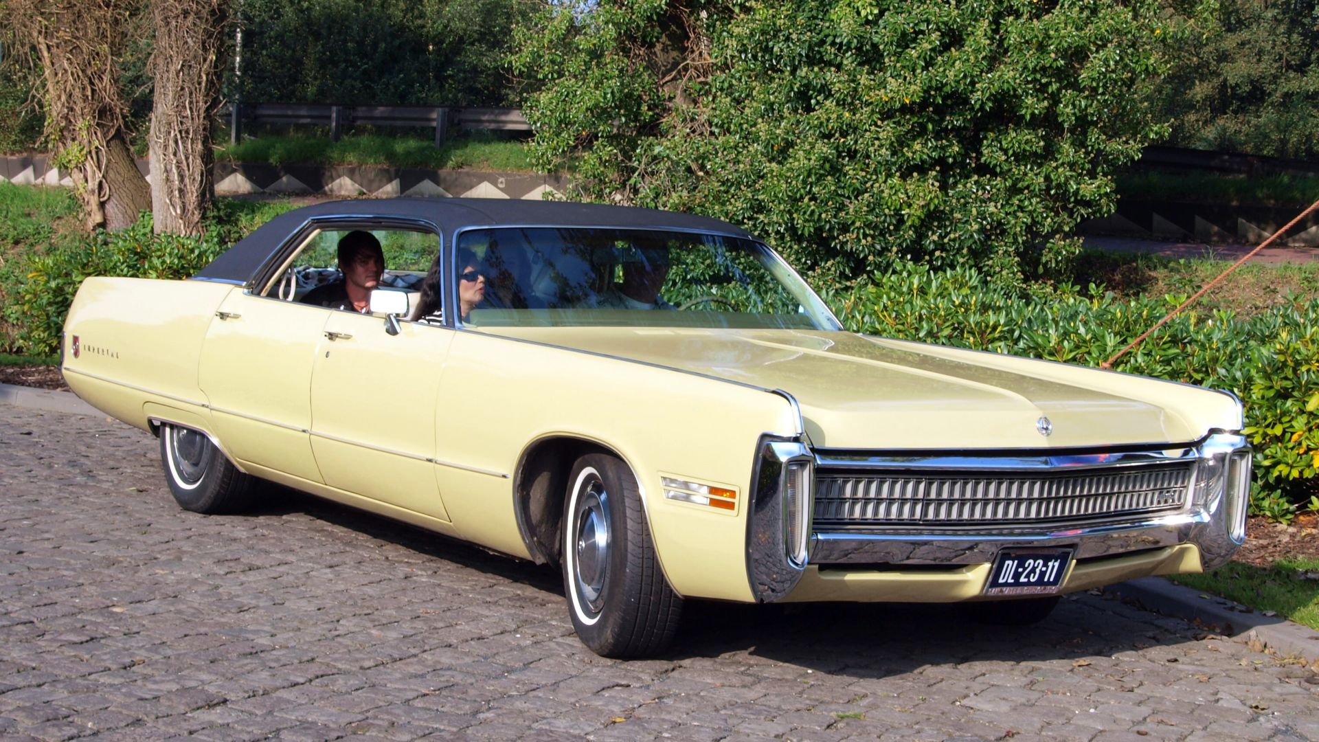 Imperial Le Baron  at the premmesis of the Louwman museum, The Hague, The Netherlands.