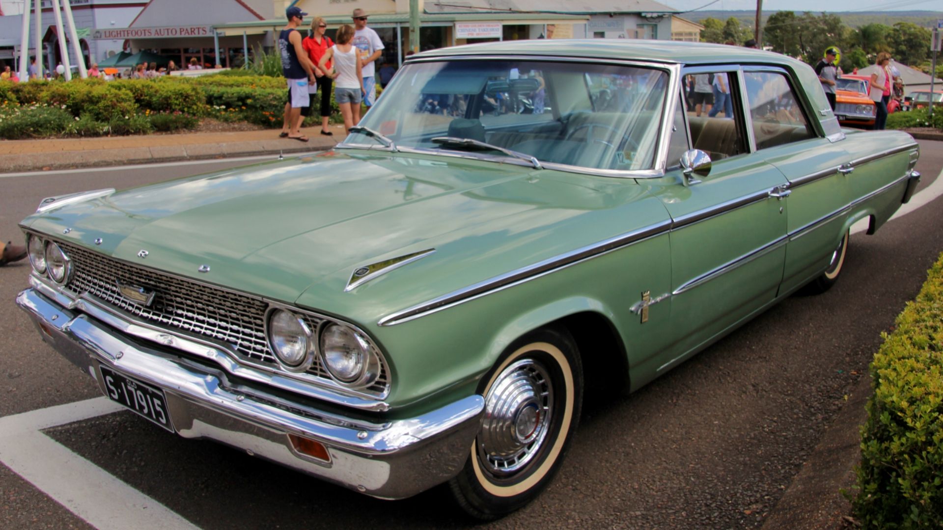 1963 Ford Galaxie 500 sedan. Taken at the 2012 Kurri Kurri Nostalgia Festival, held in Kurri Kurri, New South Wales.