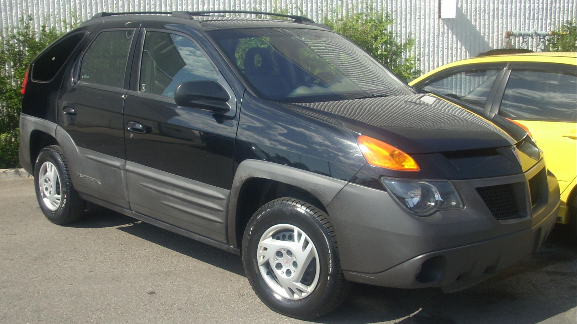 2001 Pontiac Aztek photographed in Montreal, Quebec, Canada.