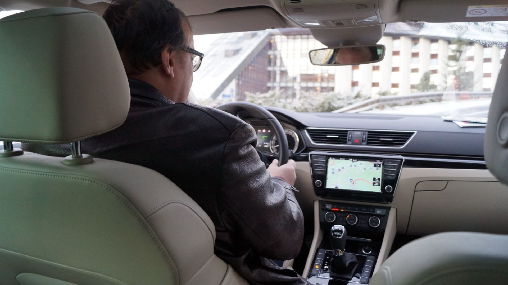 Skoda Superb Mk3 interior