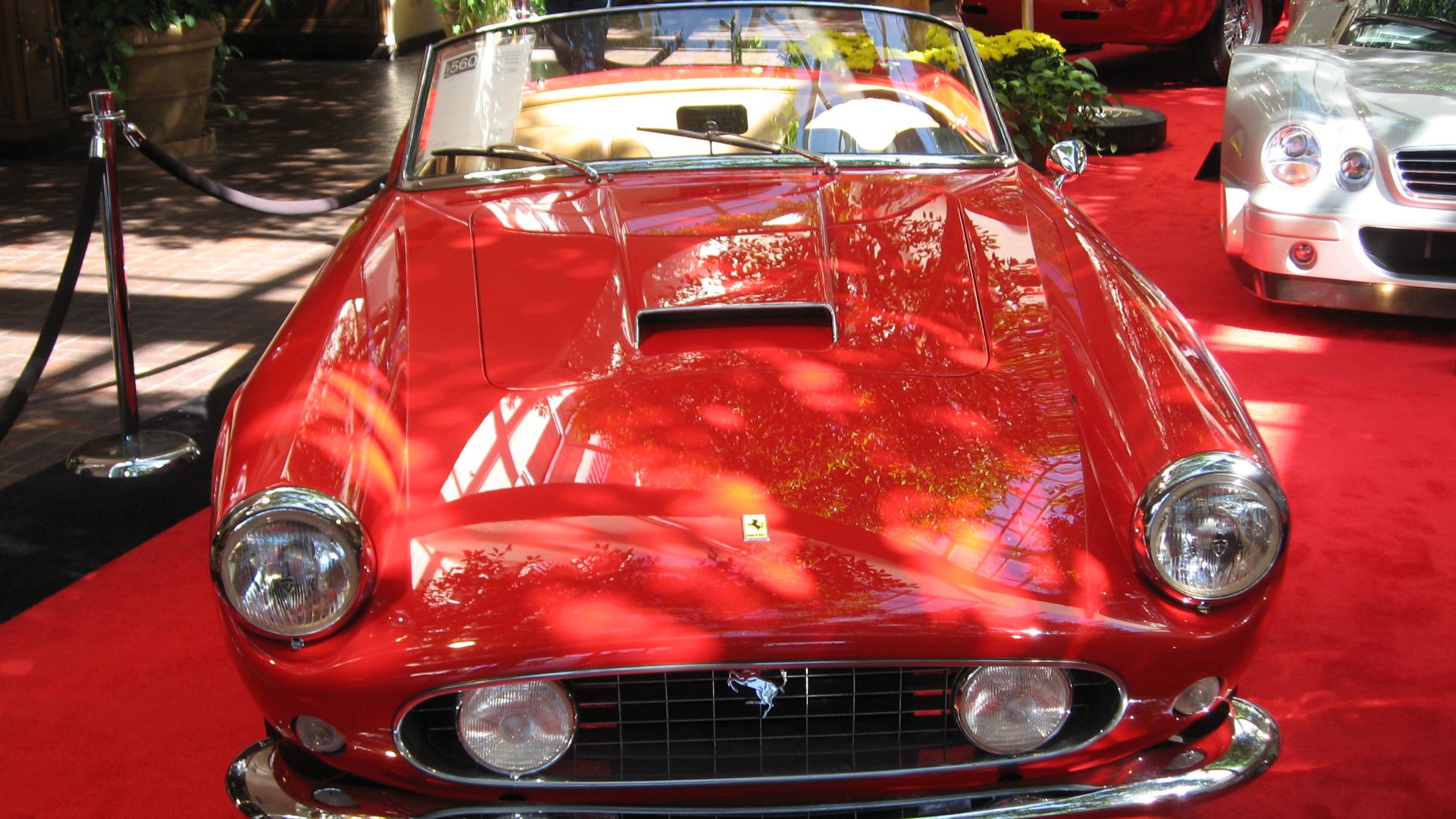 Ferrari 250 GT California Spyder s/n 1451GT, here at the RM Auction at Monterrey om August 18, 2007, where it was auctioned for USD 5 million.[1]