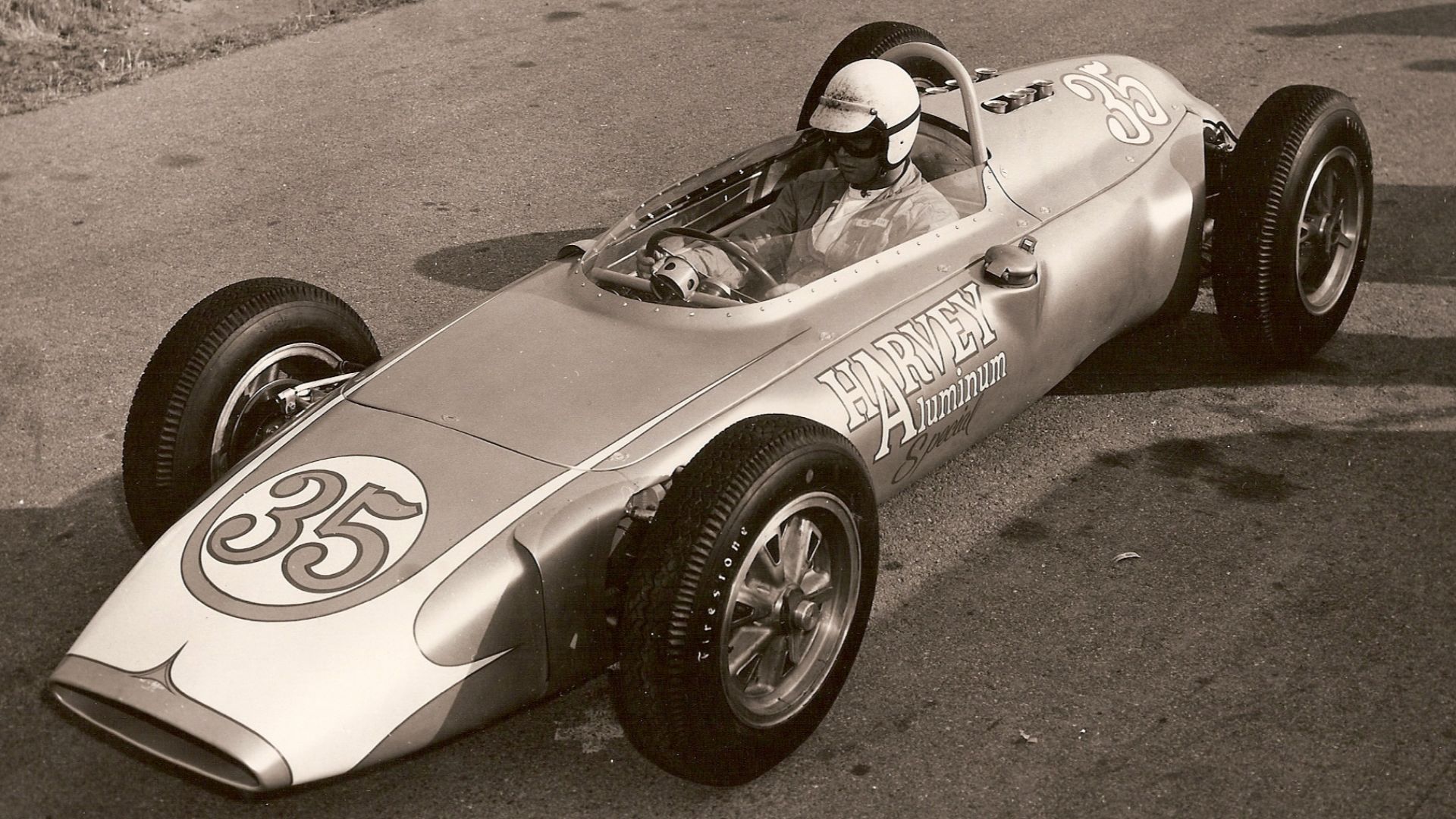 Mickey Thompson - Harvey Aluminium Indianapolis 500 car 1962