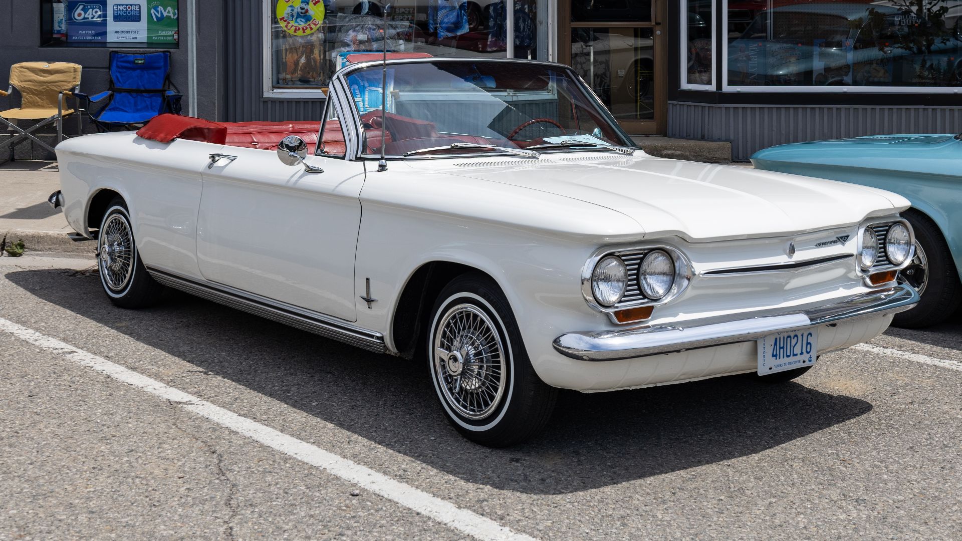 1963 Chevrolet Corvair Monza 900, Blenheim Classics Auto Show, Blenheim, Ontario, 2025-06-21 01