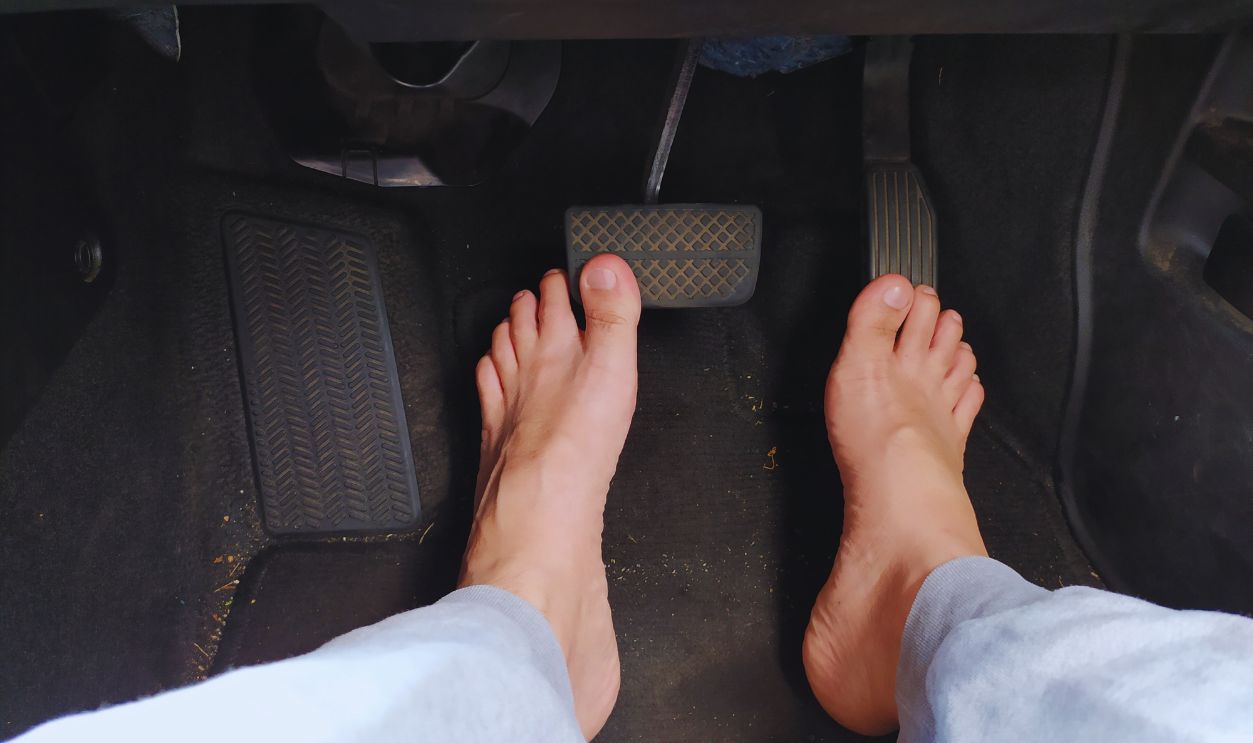 Barefoot driving