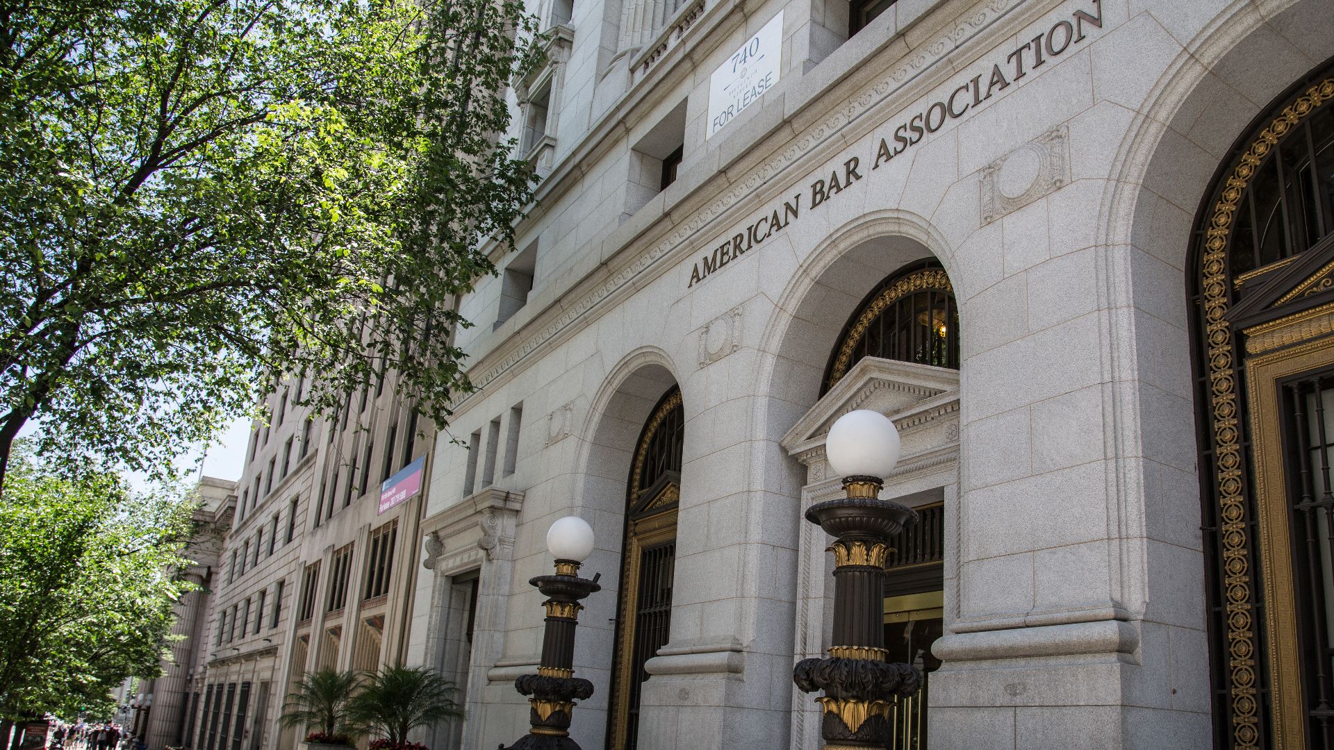 The American Bar Association building in Washington, D.C.