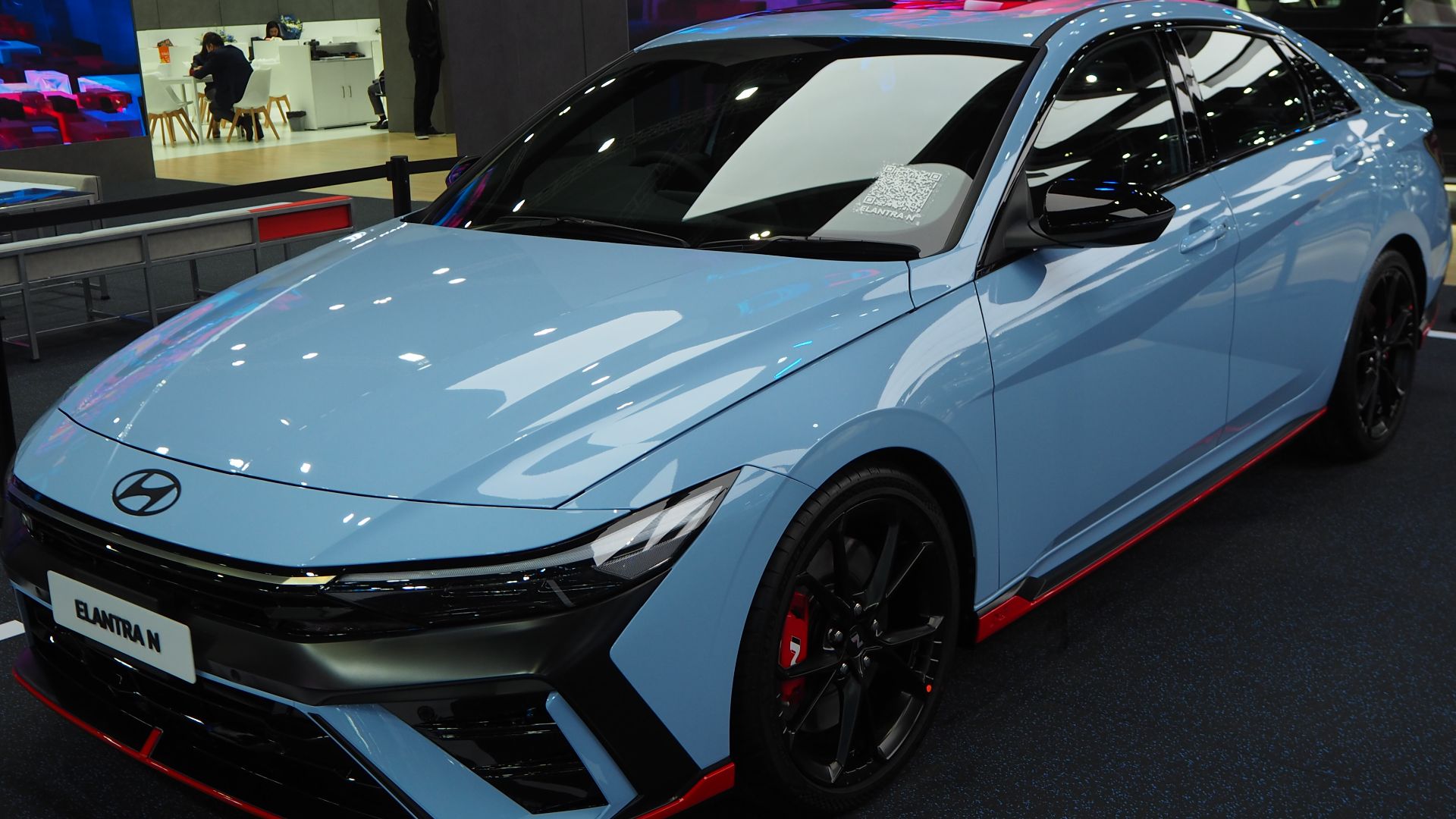 2023 Hyundai Elantra N in Impact Challenger Hall, Muang Thong Thani, Nonthaburi, Thailand.
