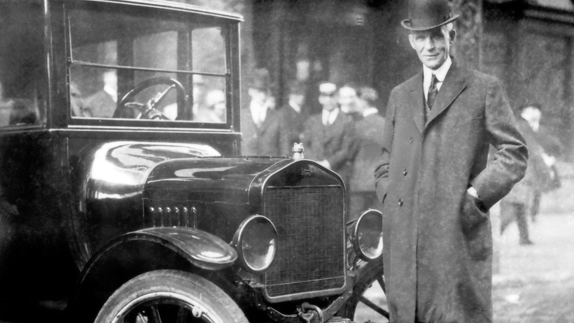 H.Ford avec son célèbre model T