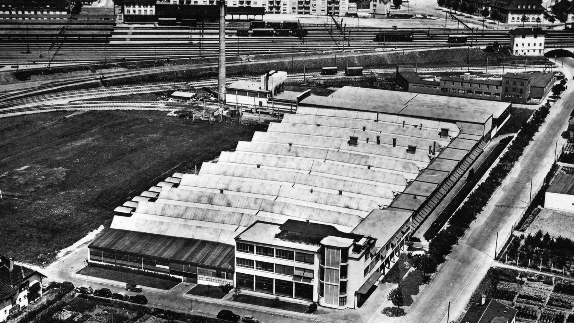 View of the General Motors Suisse factory