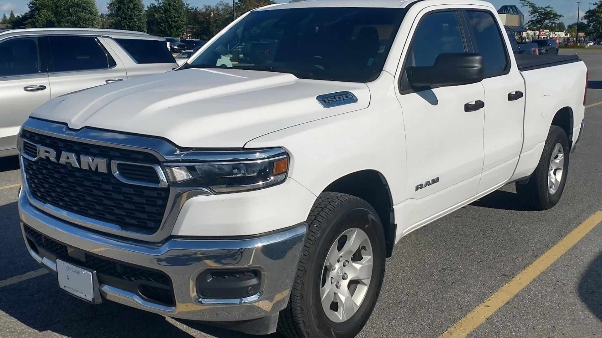 2025 Ram 1500, photographed in Ontario.
