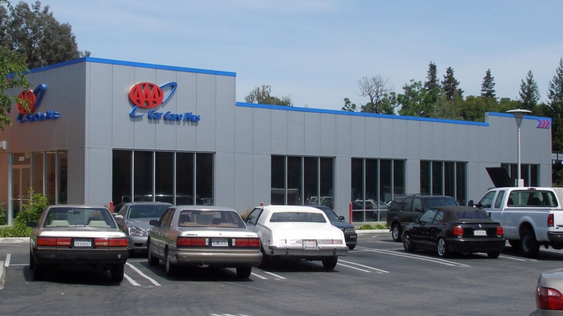 An AAA Car Care Plus center in Santa Clara operated by the California State Automobile Association, the regional affiliate of the American Automobile Association.