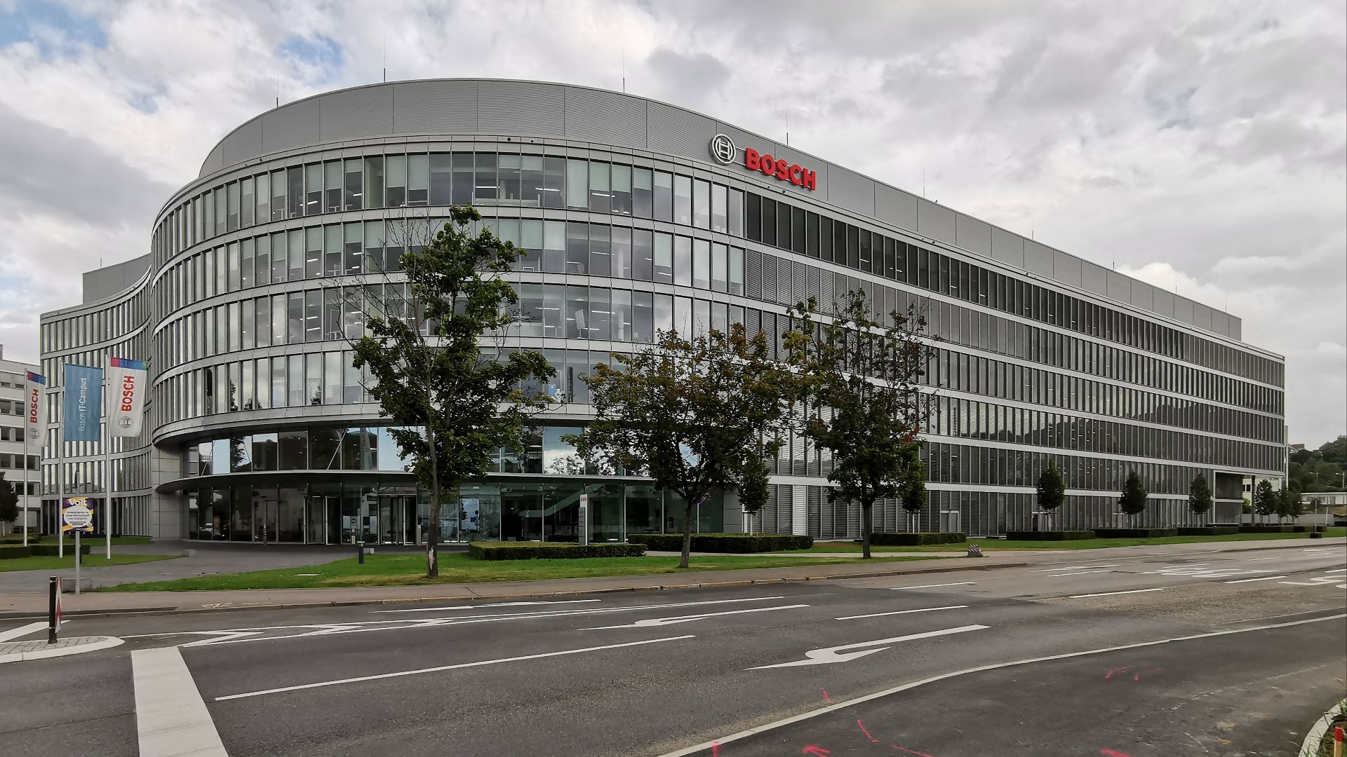 Bosch IT Campus in Stuttgart-Feuerbach (2017 eröffnet).