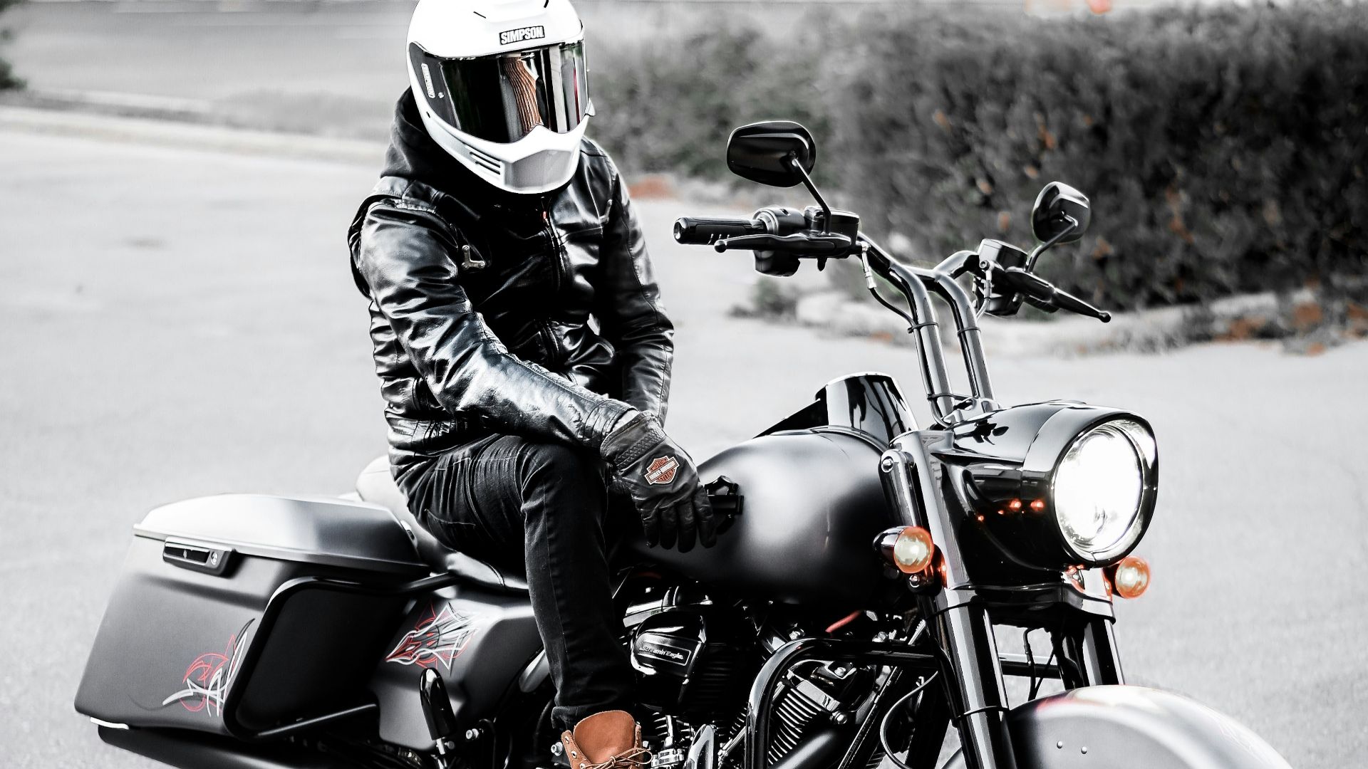 black and silver sports bike on road during daytime