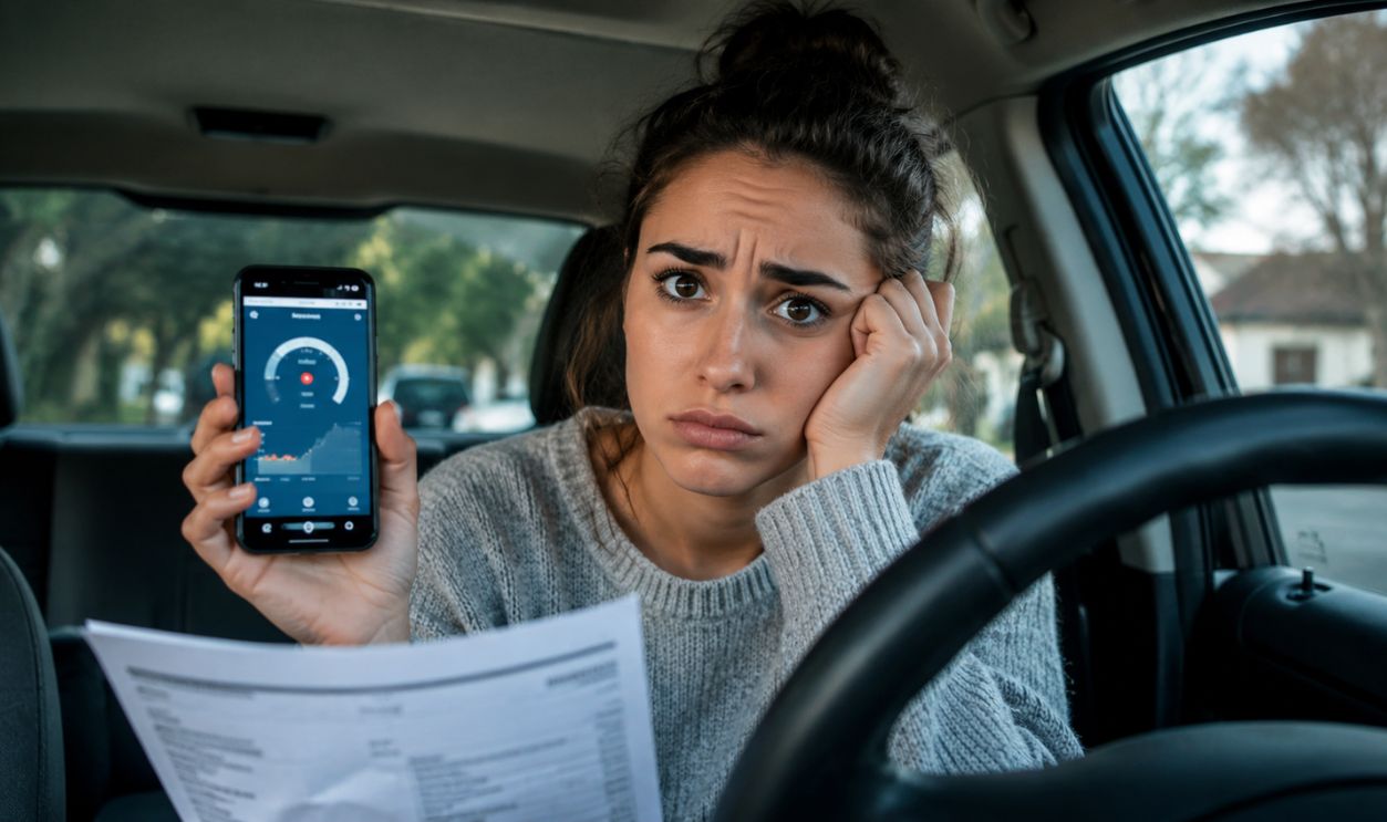 Frustration behind the wheel