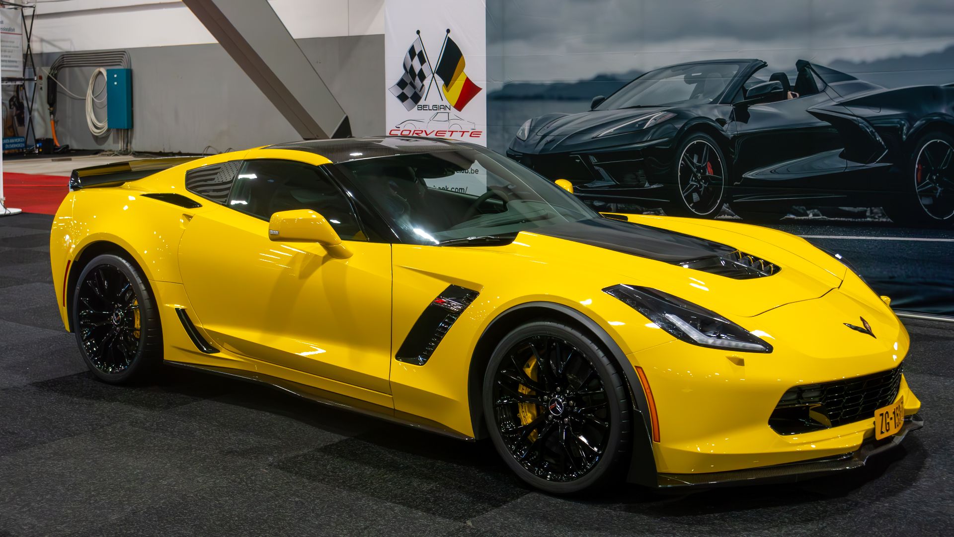 Chevrolet Corvette Z06 (C7) at Brussels Auto Show 2024 