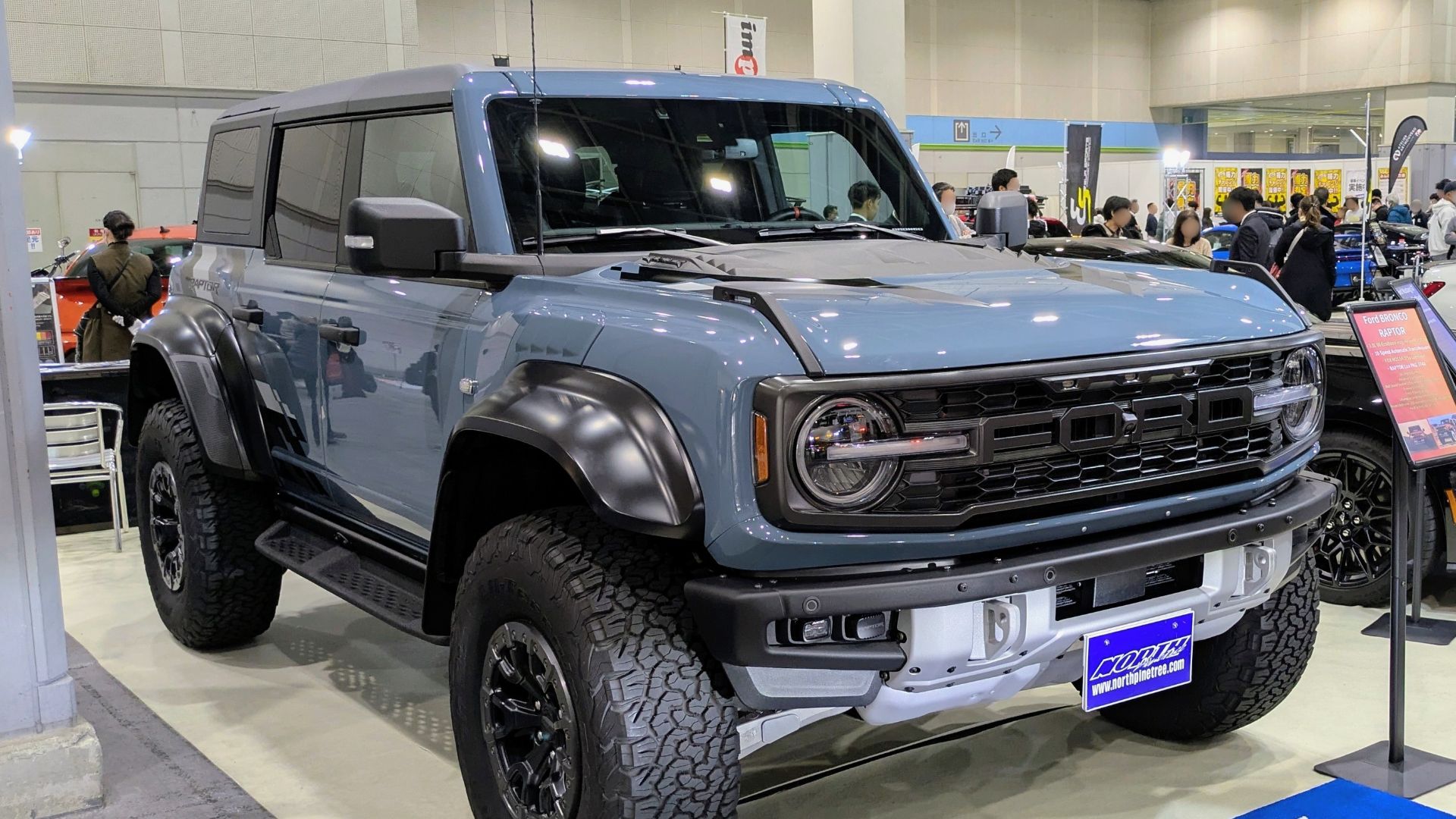 The Ford Bronco Raptor exhibited at Japan Mobility Show Kansai 2025 (13th Osaka Motor Show) in 2025
