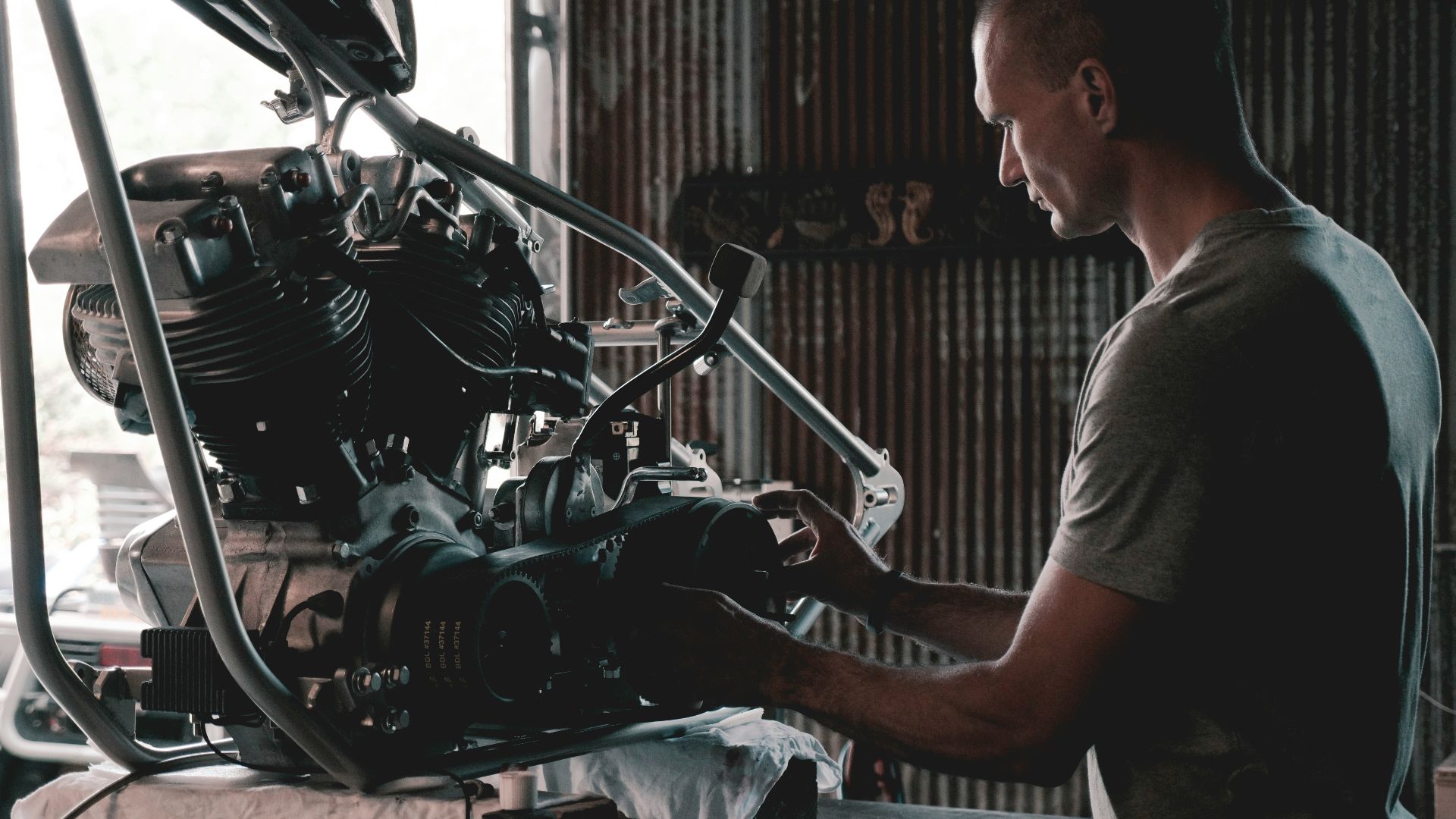 man holding engines