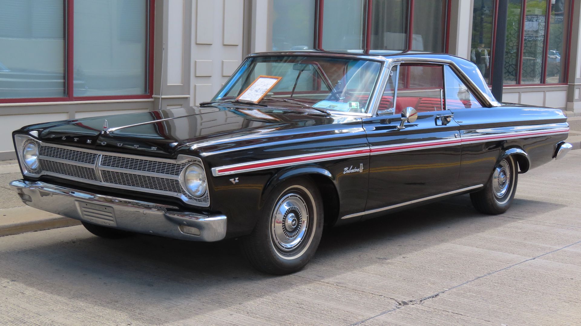 1965 Plymouth Belvedere II 2-door hardtop photographed at the August 27, 2023