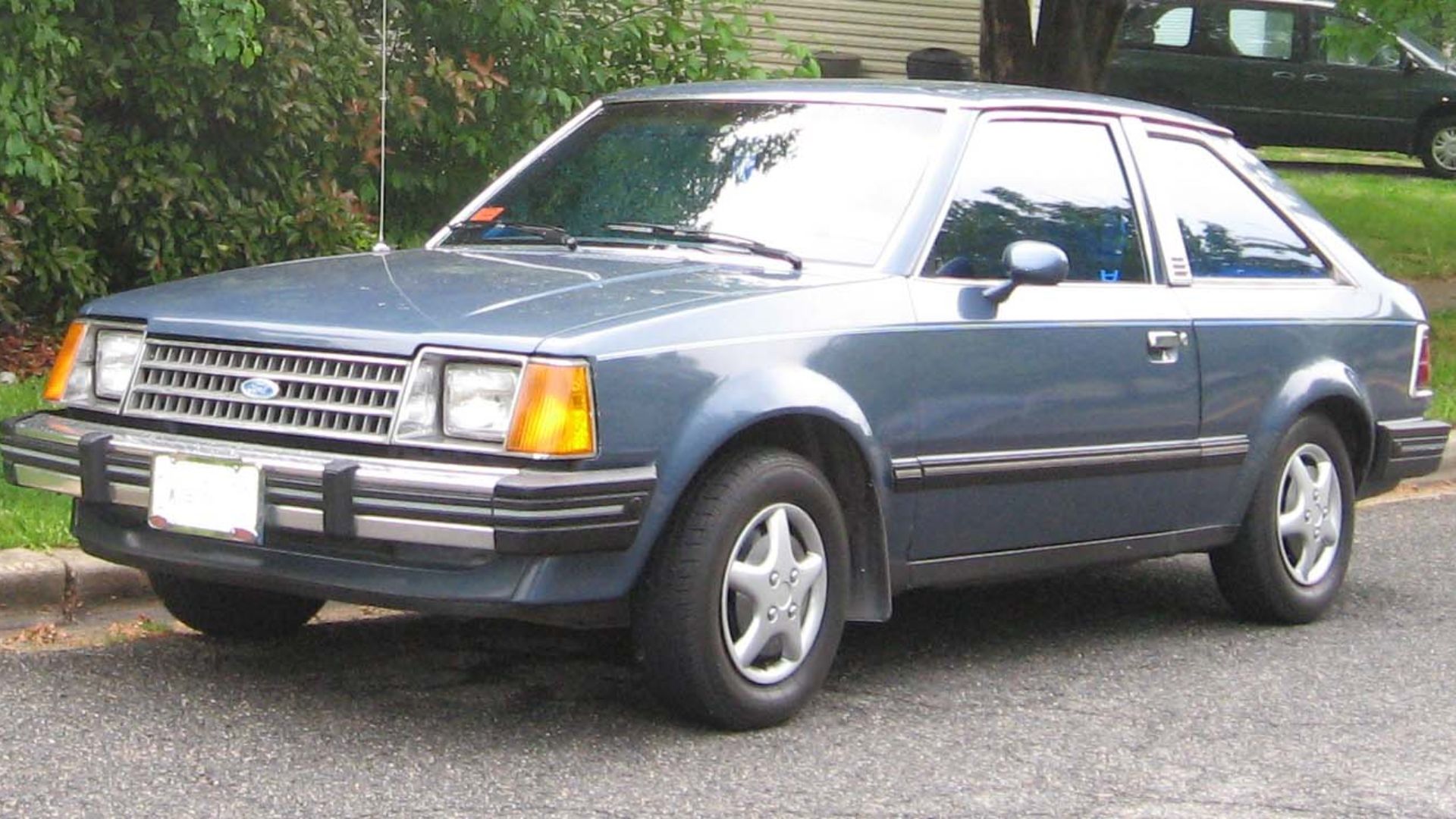 1983-1985 Ford Escort photographed in USA.