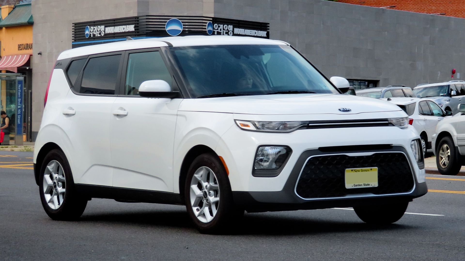 A 2020 Kia Soul S photographed in Flushing, Queens, New York, USA