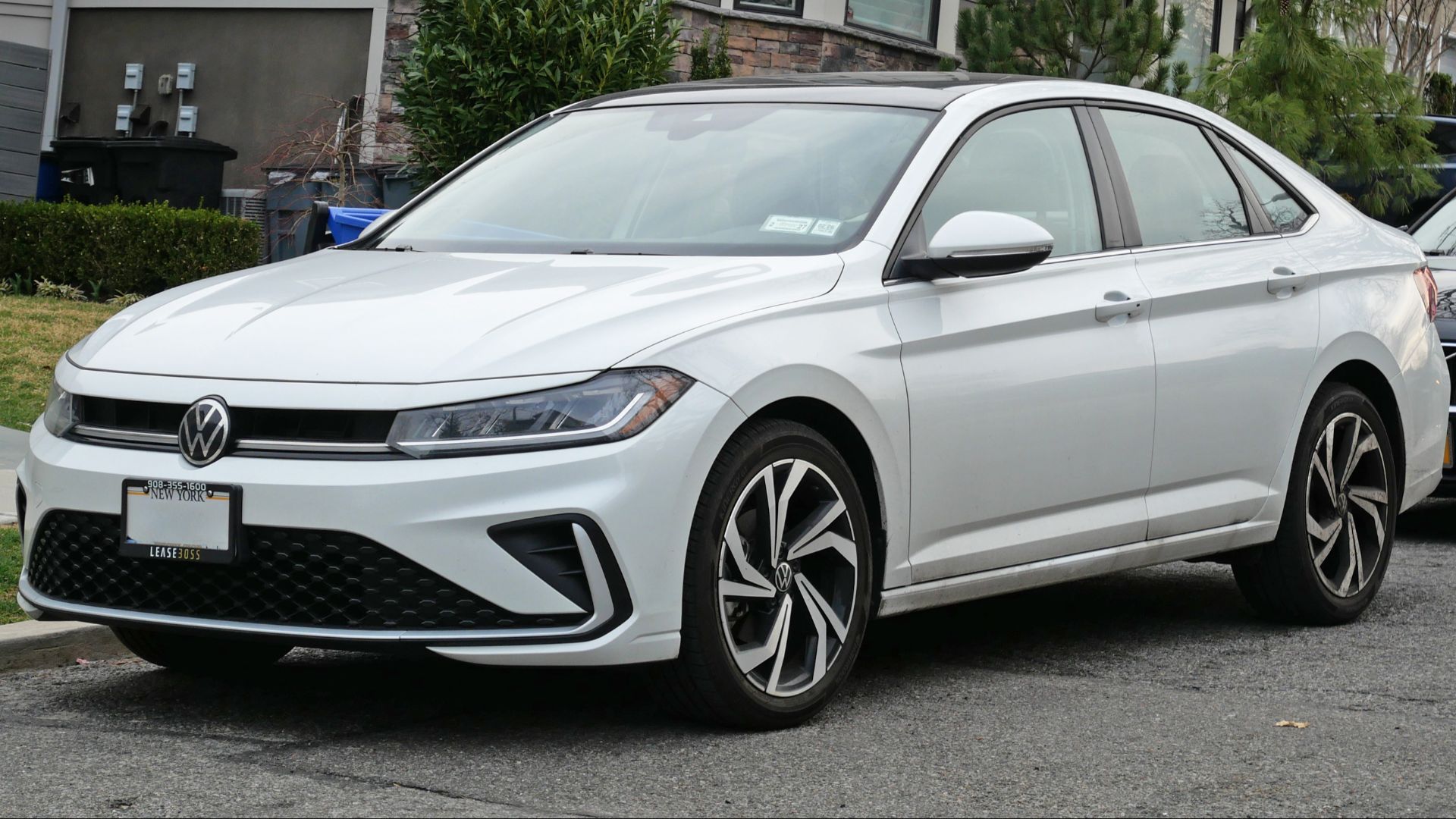 A 2025 Volkswagen Jetta SEL photographed in Flushing, Queens, New York, USA