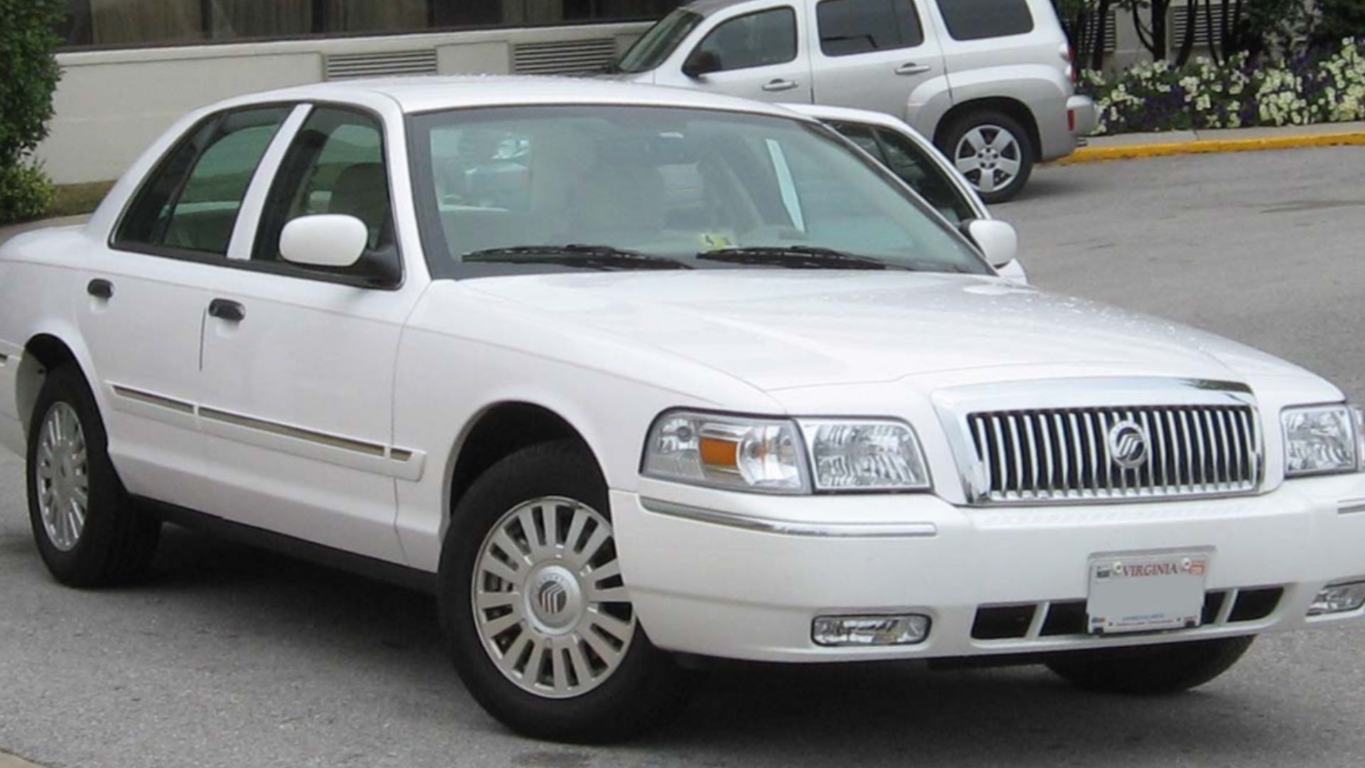 2006-2007 Mercury Grand Marquis photographed in College Park, Maryland, USA.