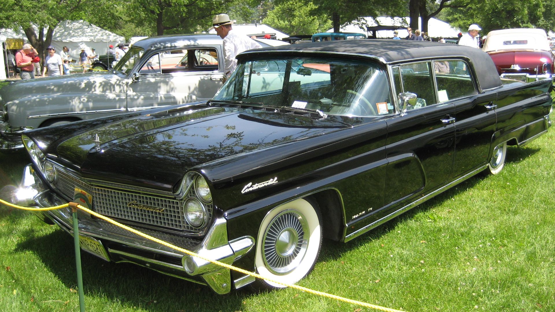 1959 Lincoln Continental formal sedan (Town Car) photographed at the 2008 Greenwich Concours d'Elegance in Greenwich, Connecticut.