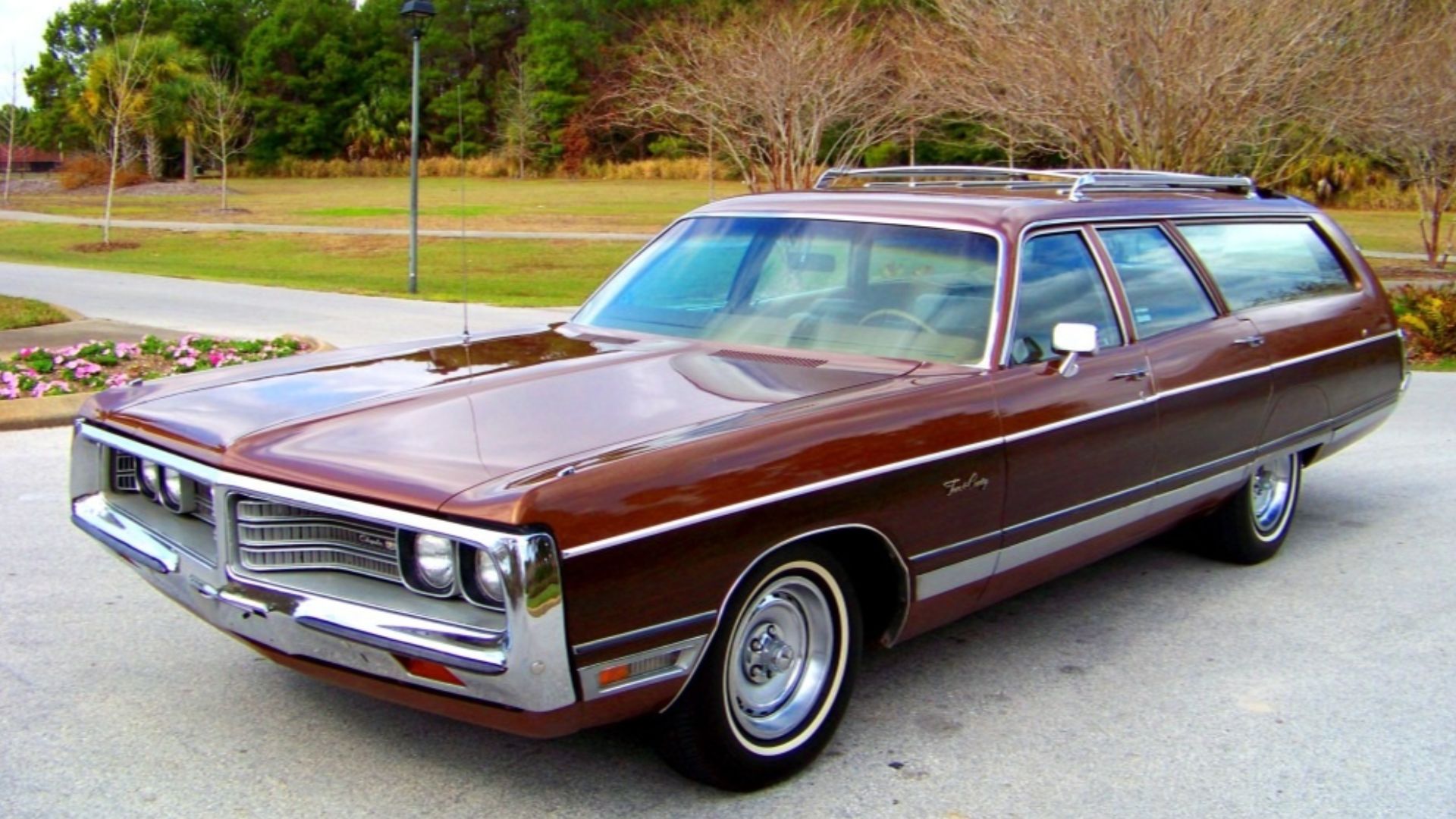 1972 Chrysler Town & Country full-size station wagon