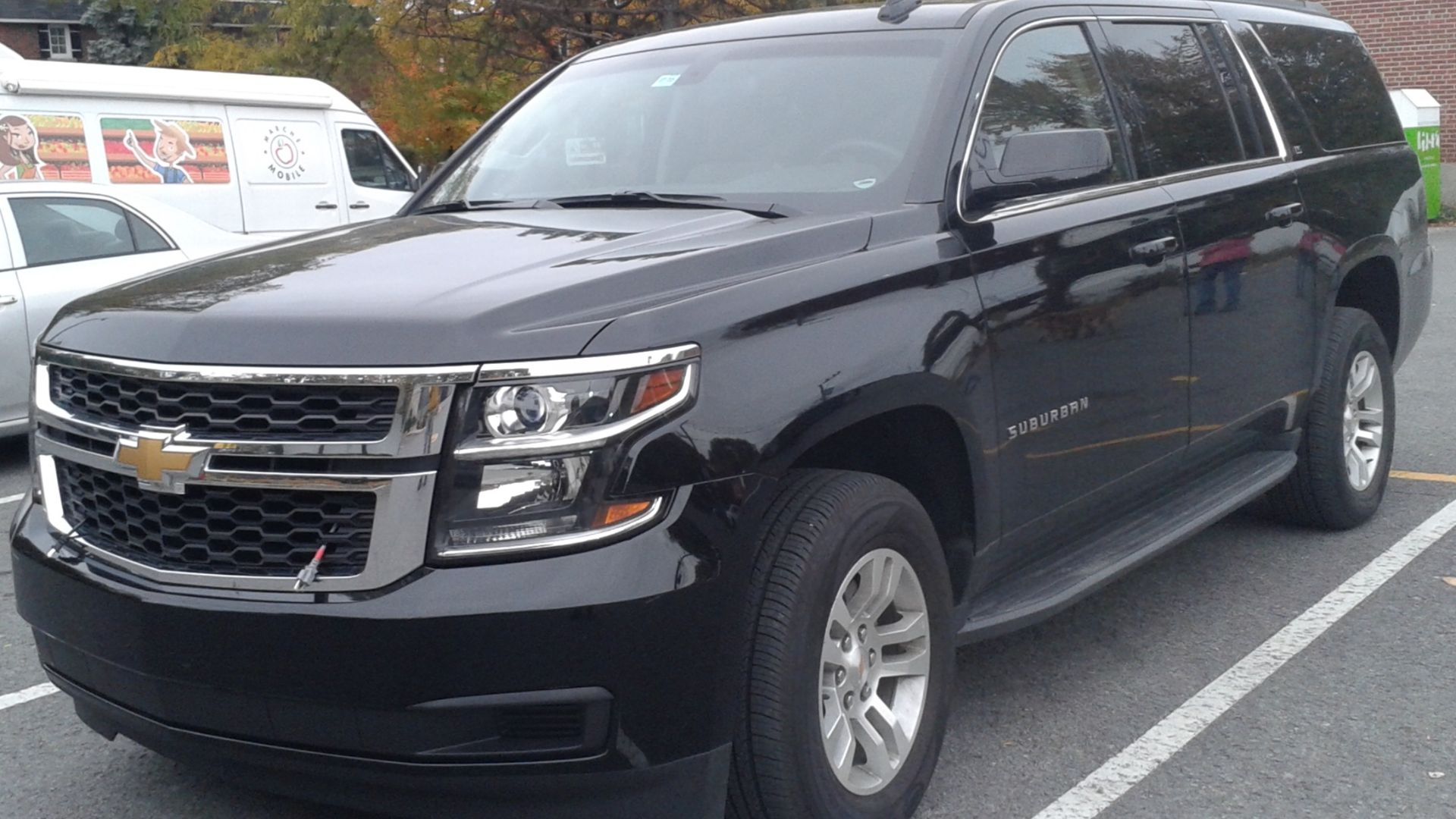 2015 Chevrolet Suburban photographed in Montreal, Quebec, Canada 
.