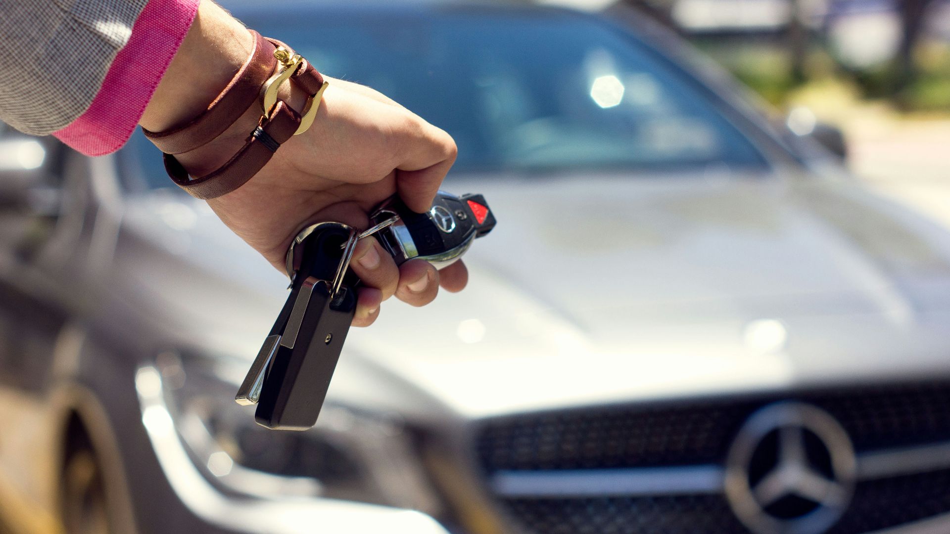 a person holding a gun
