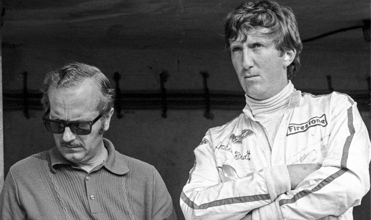 Jochen Rindt, Colin Chapman, Grand Prix of Italy, Autodromo Nazionale Monza, 07 September 1969.