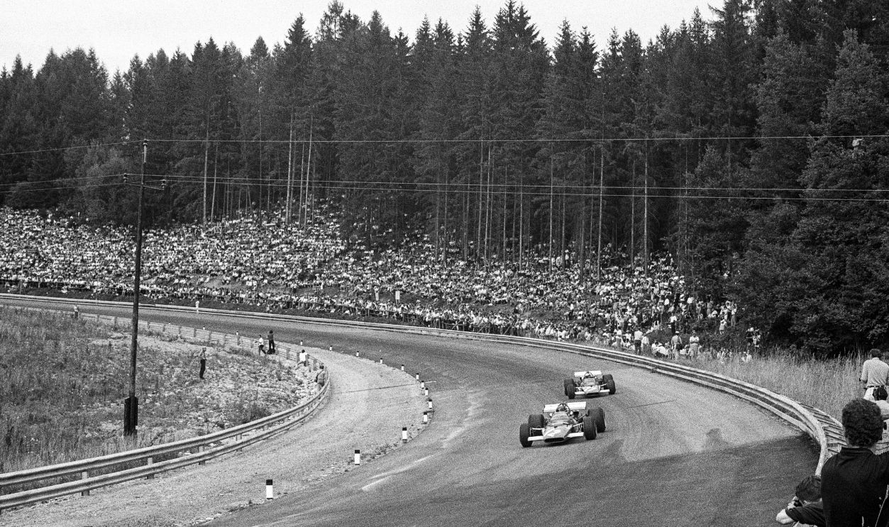 Jacky Ickx, Clay Regazzoni, Ferrari 312B, Grand Prix of Austria, Osterreichring, 16 August 1970.