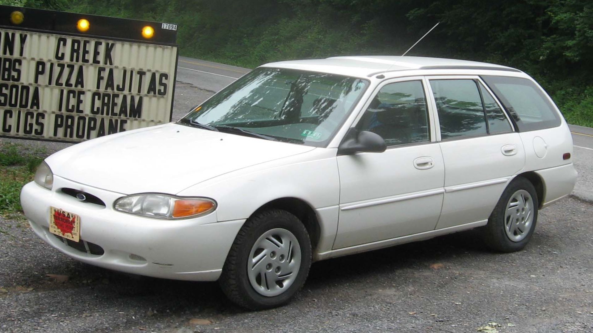 1997-1999 Ford Escort (LX trim) photographed in USA.