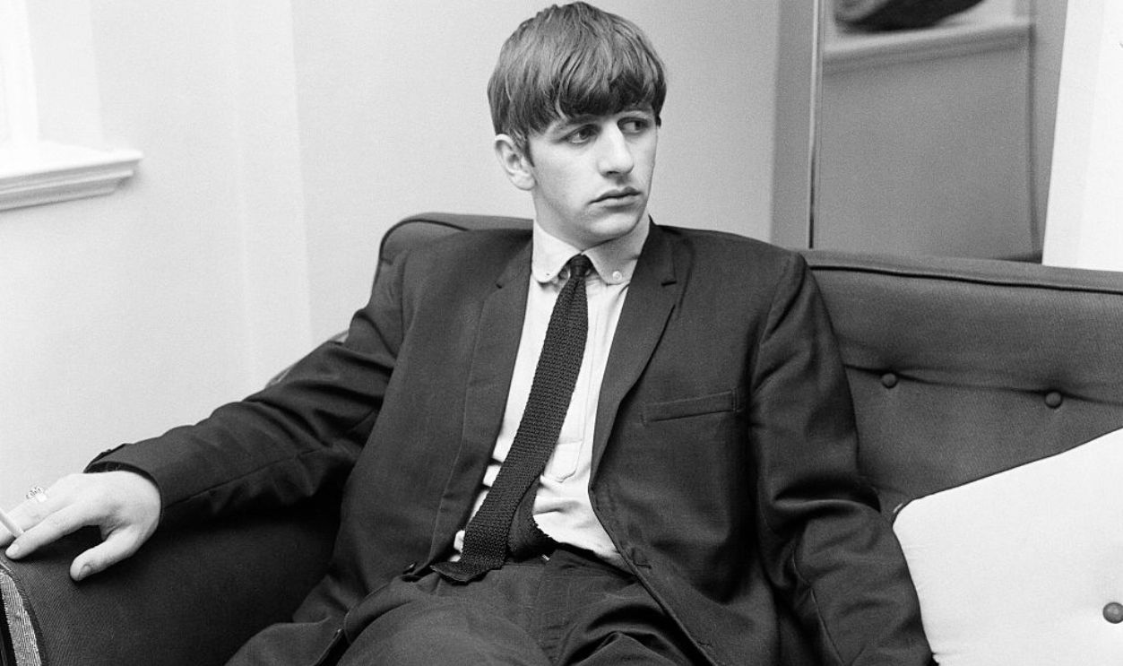 Ringo pictured at the London residence of